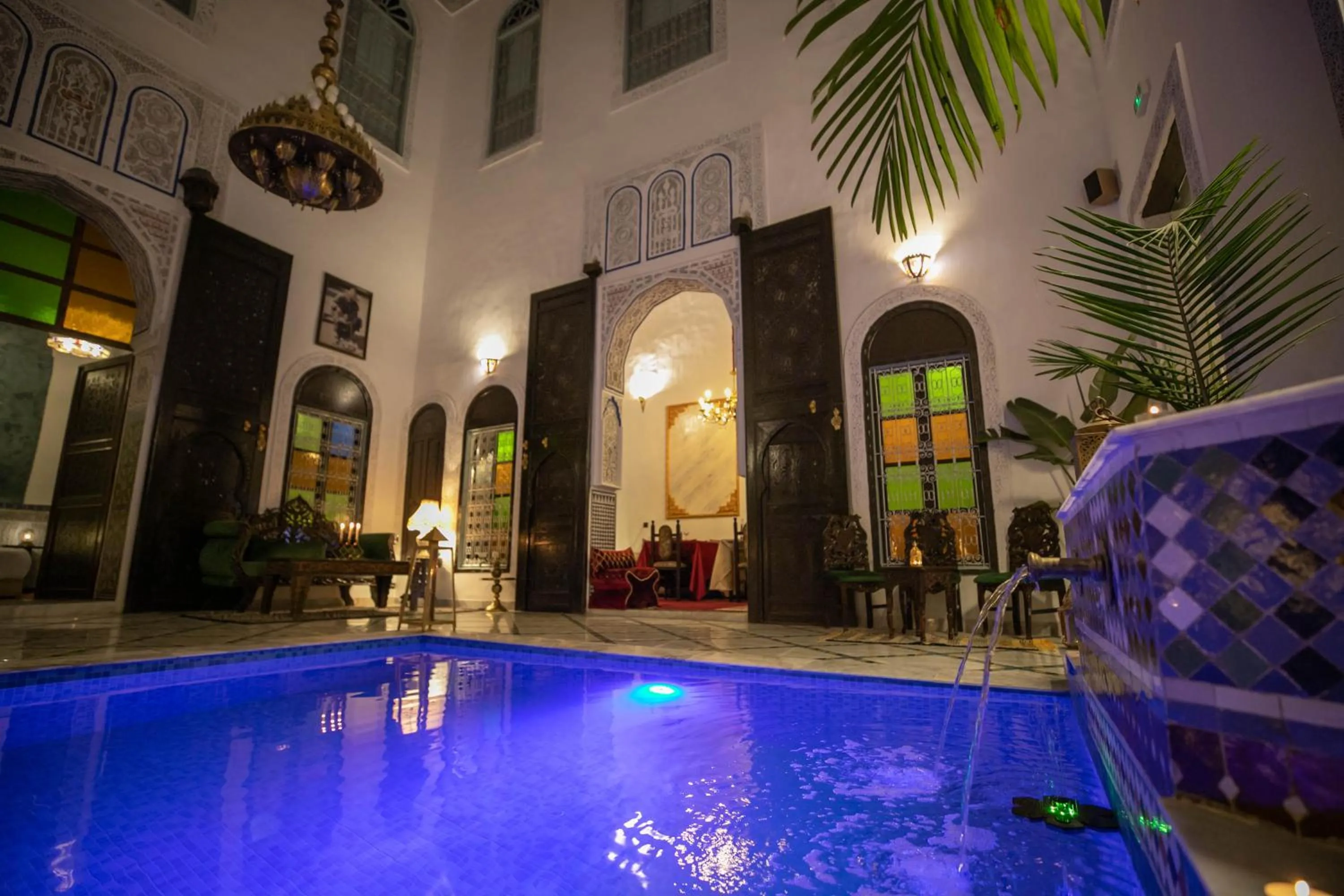 Swimming pool in Palais Chahd Luxury