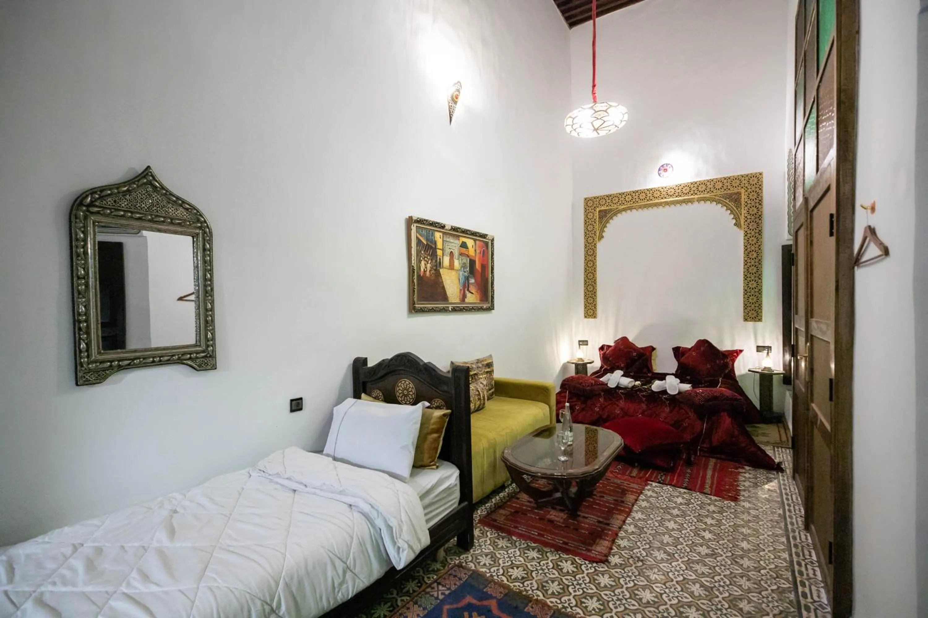 Bed in Palais Chahd Luxury