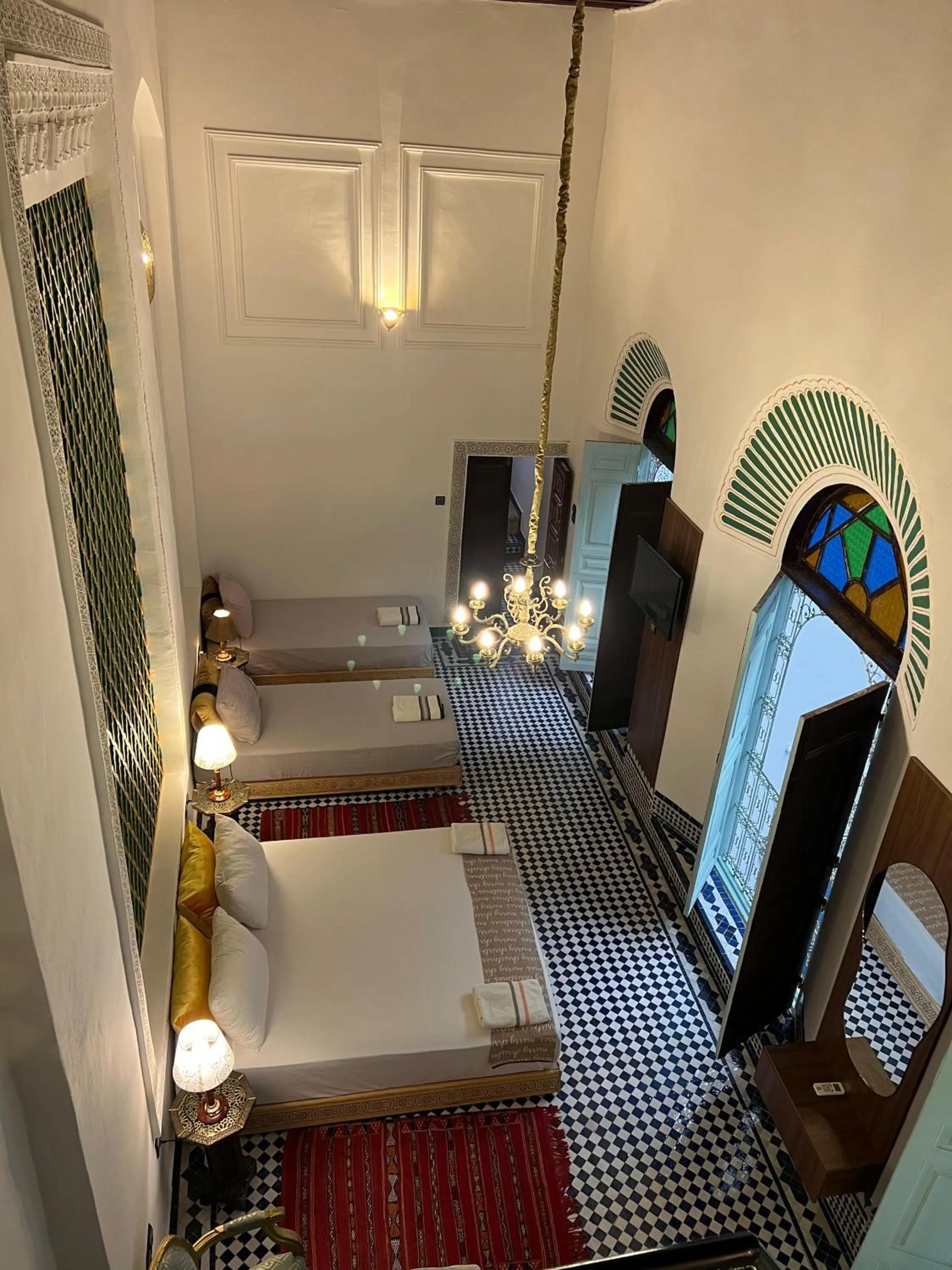 Bed in Palais Chahd Luxury