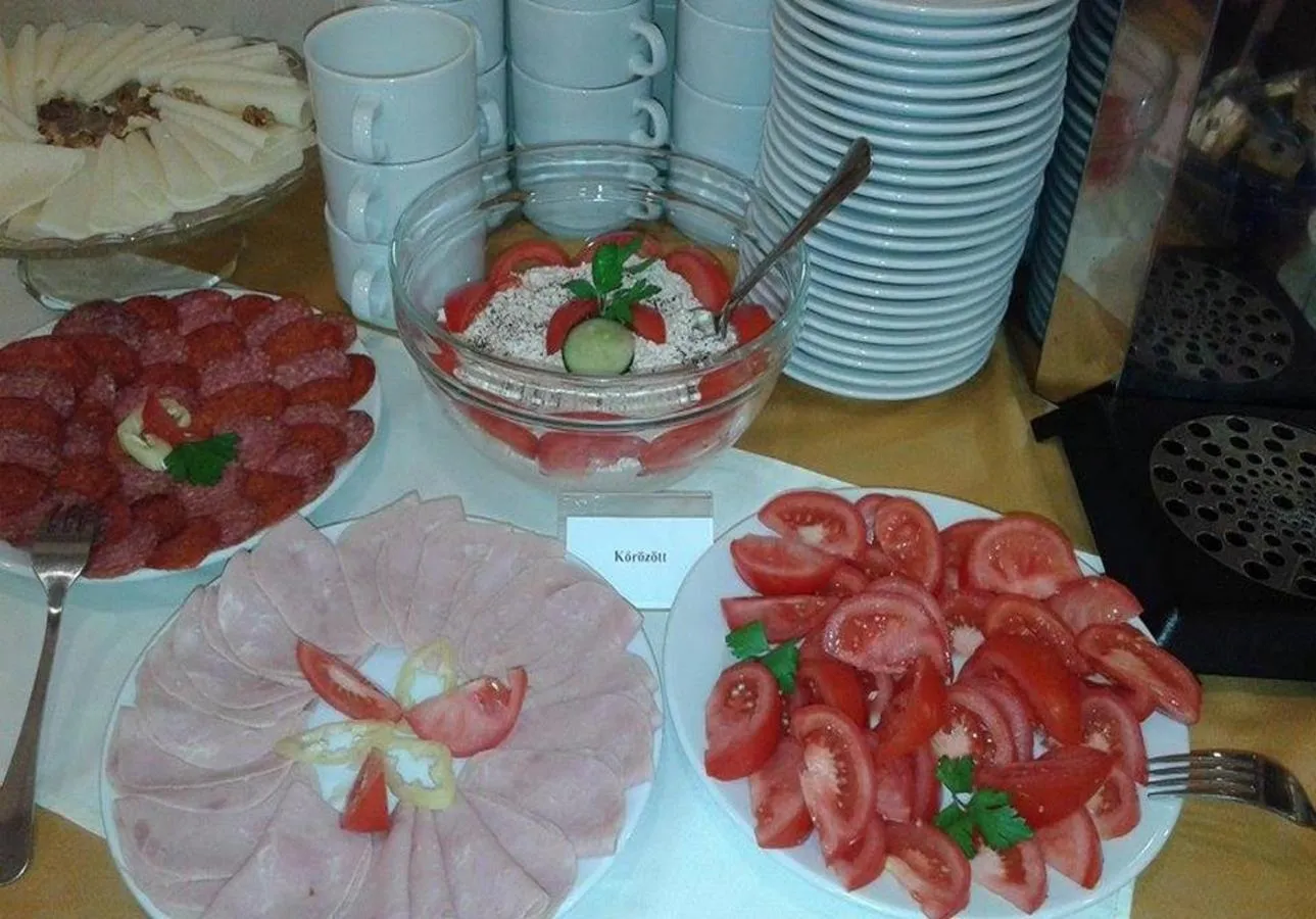 Food close-up in Tokajvár Hotel