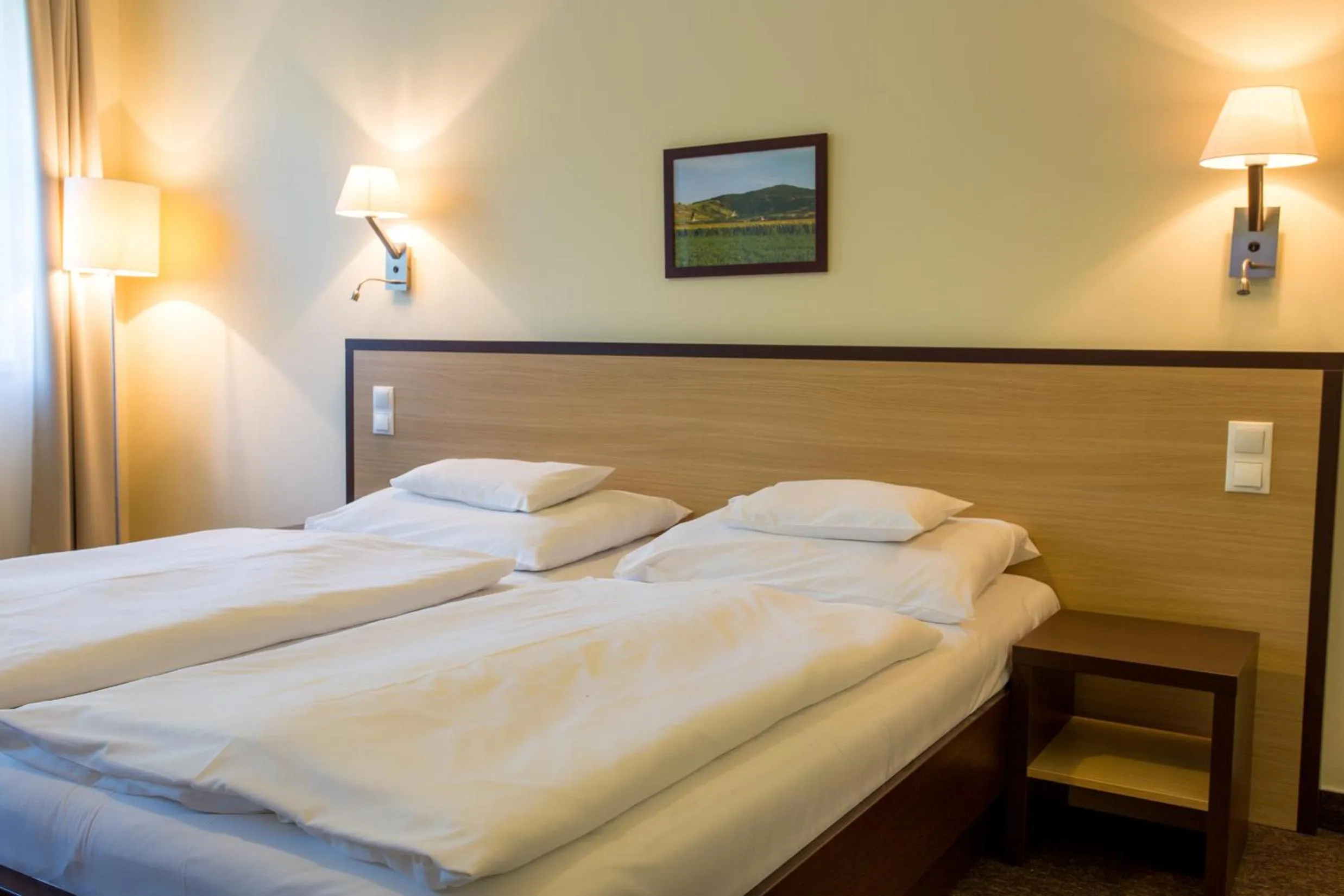 Bed in Tokajvár Hotel