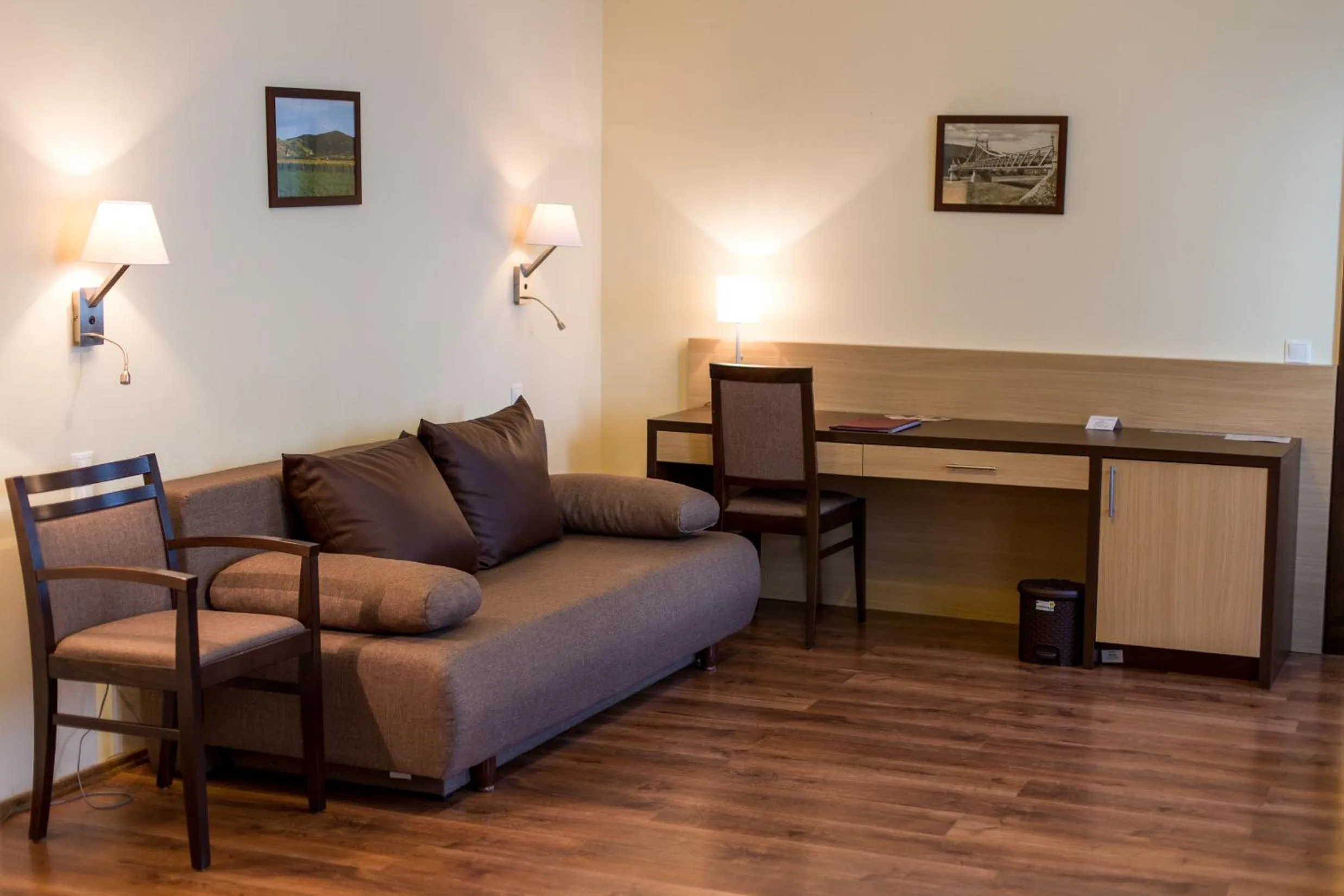 Bed in Tokajvár Hotel