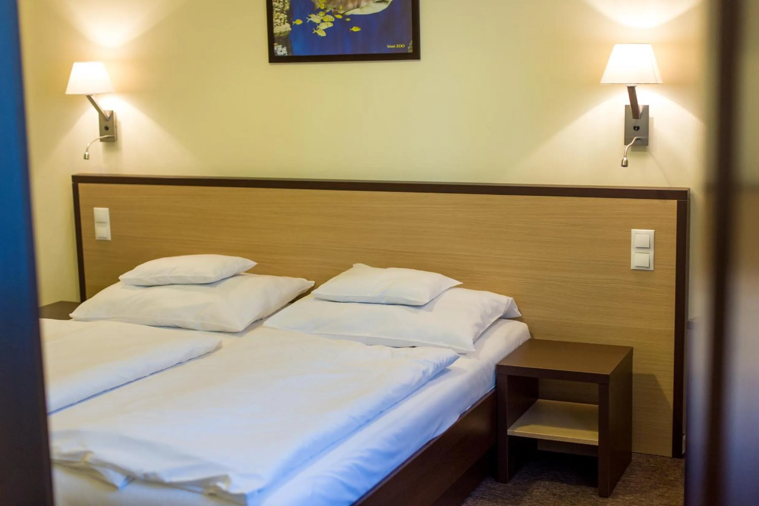 Bed in Tokajvár Hotel