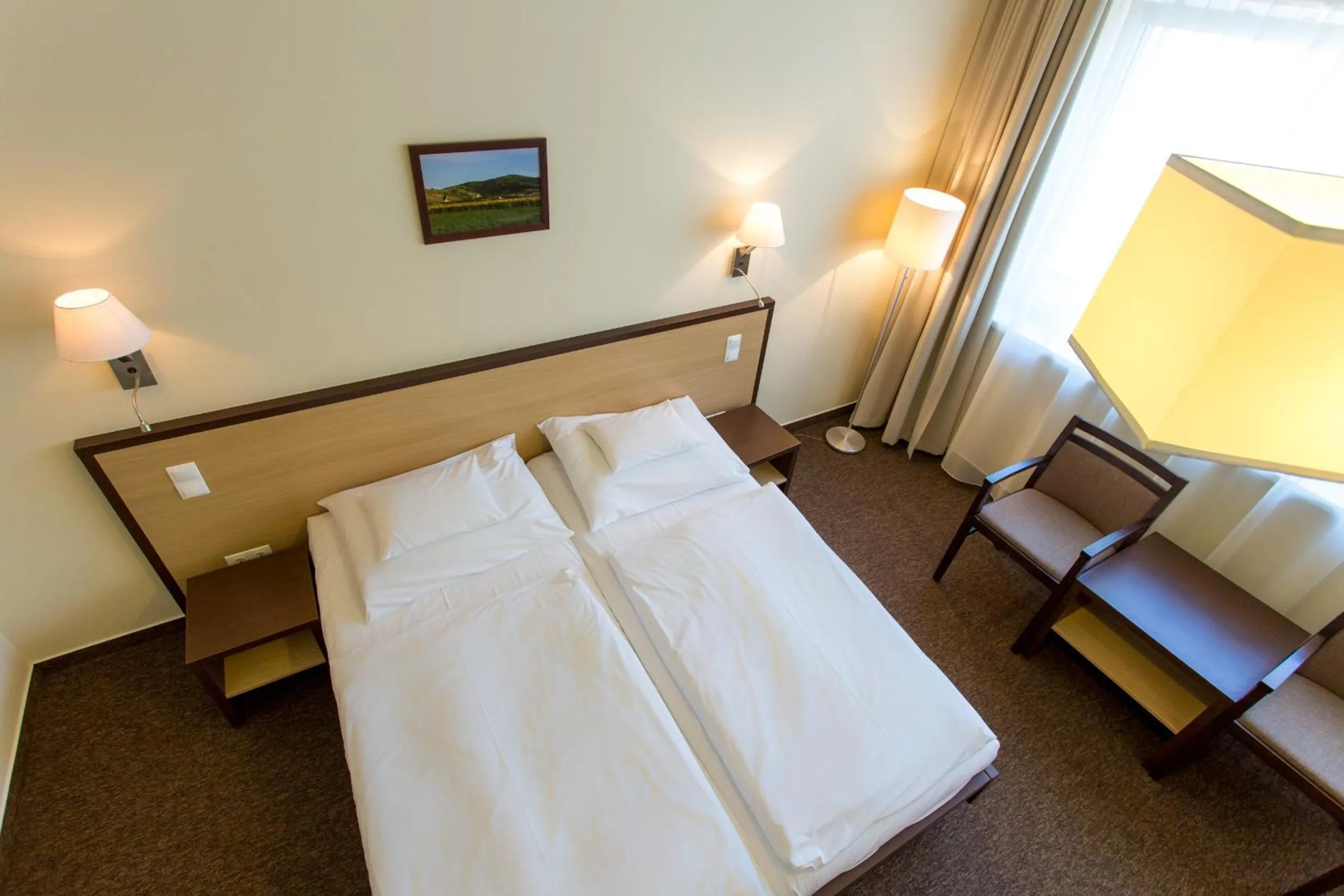 Bed in Tokajvár Hotel