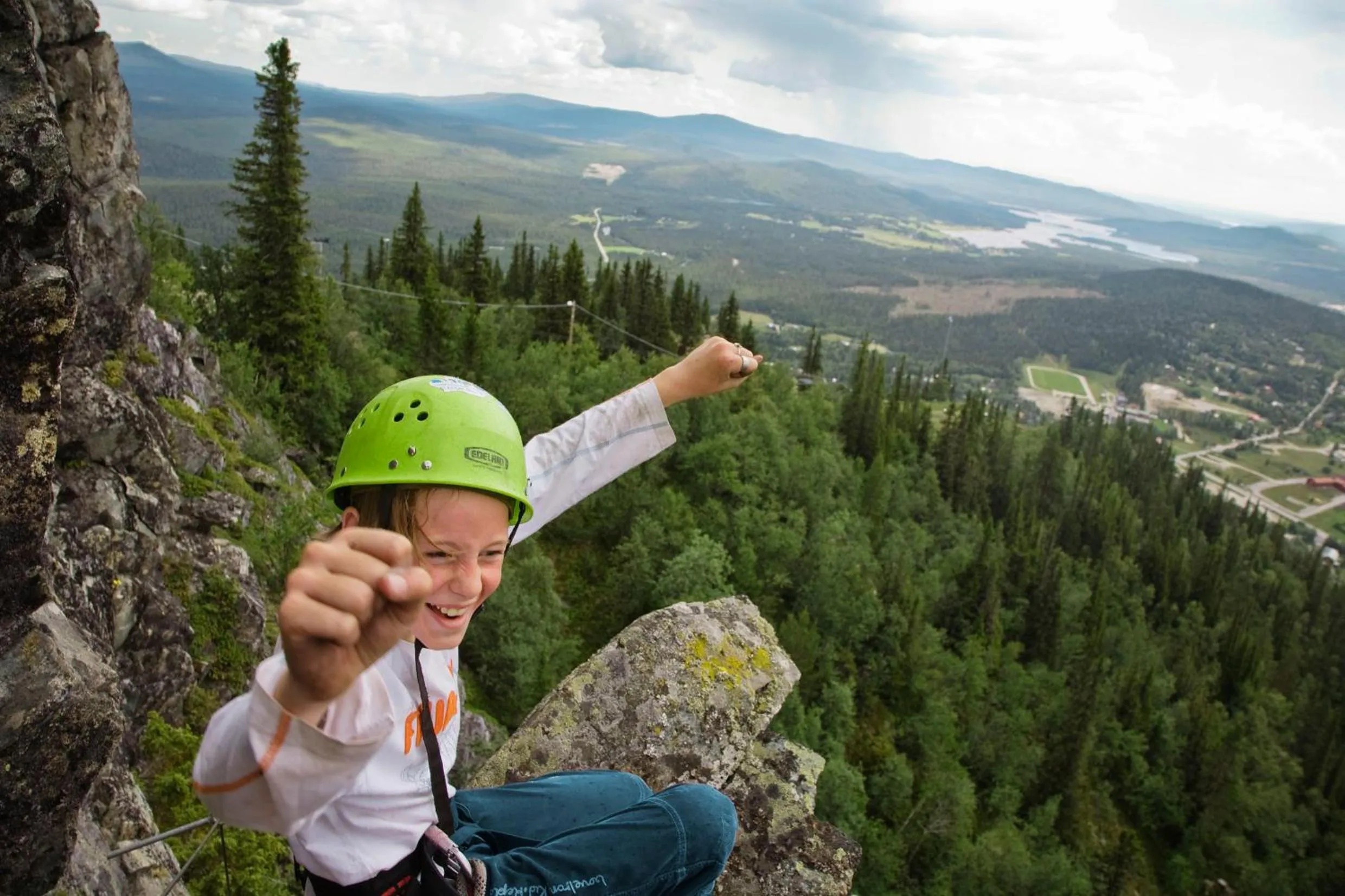 Day in Funäs Ski Lodge