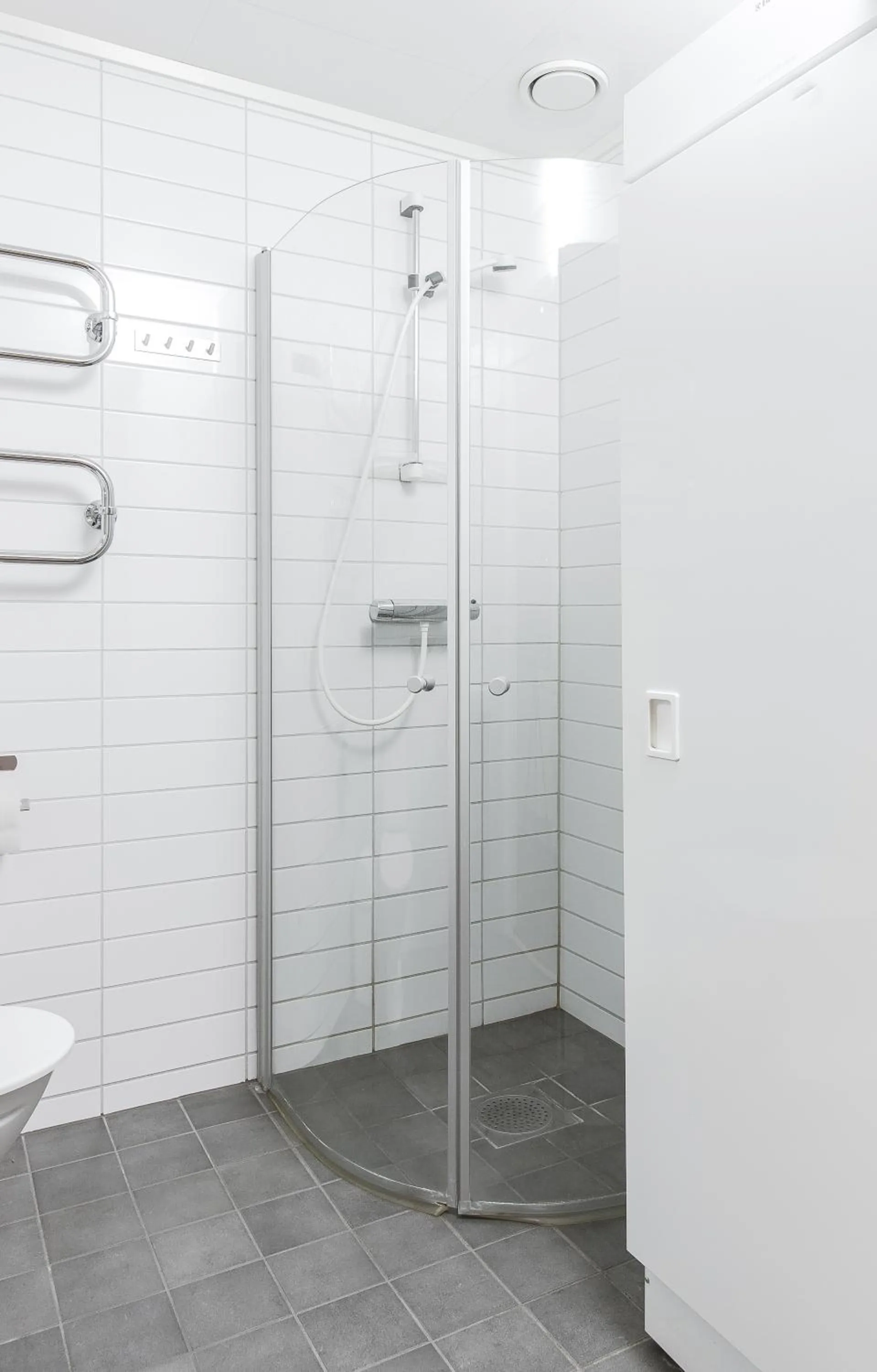 Shower in Funäs Ski Lodge