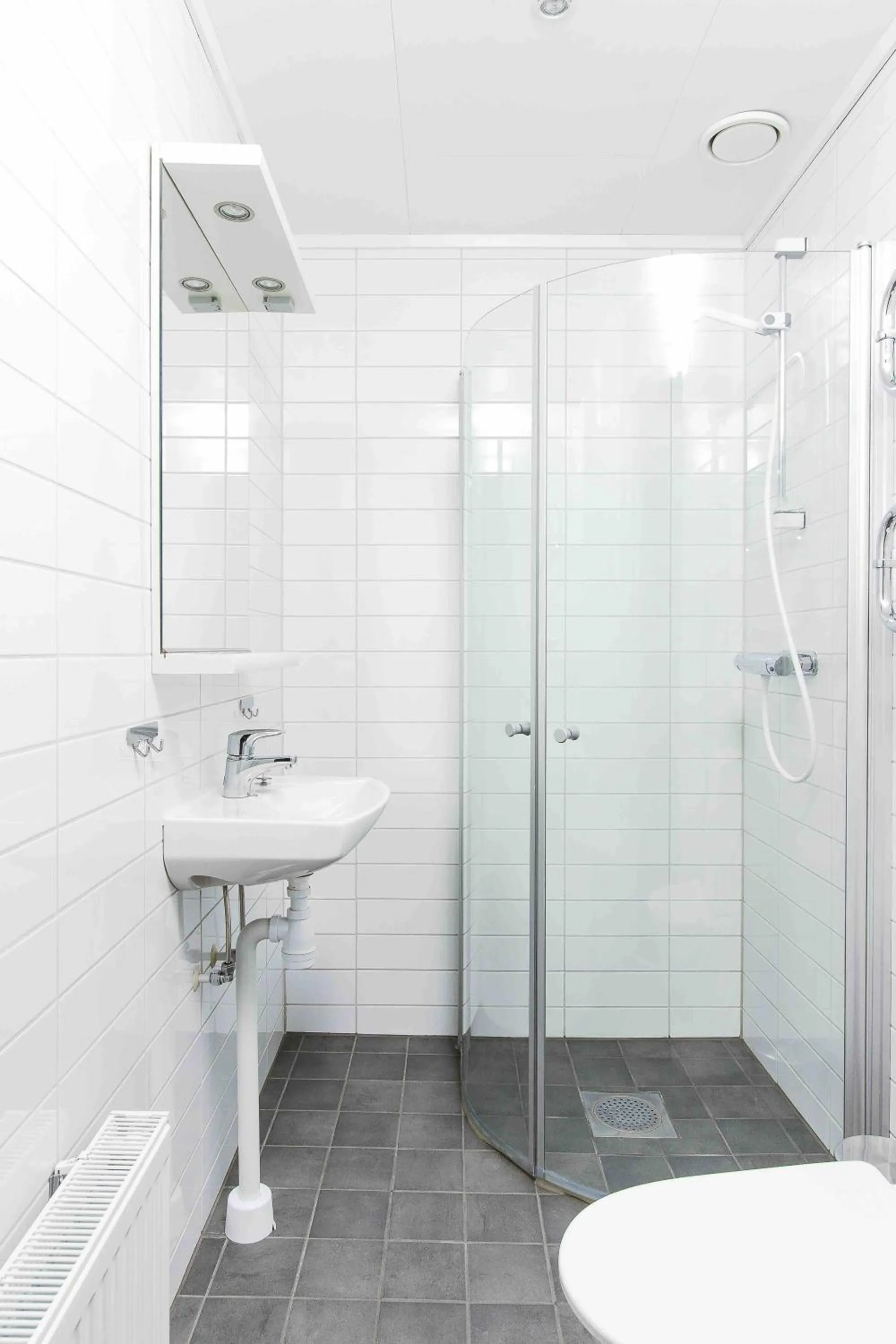 Shower in Funäs Ski Lodge