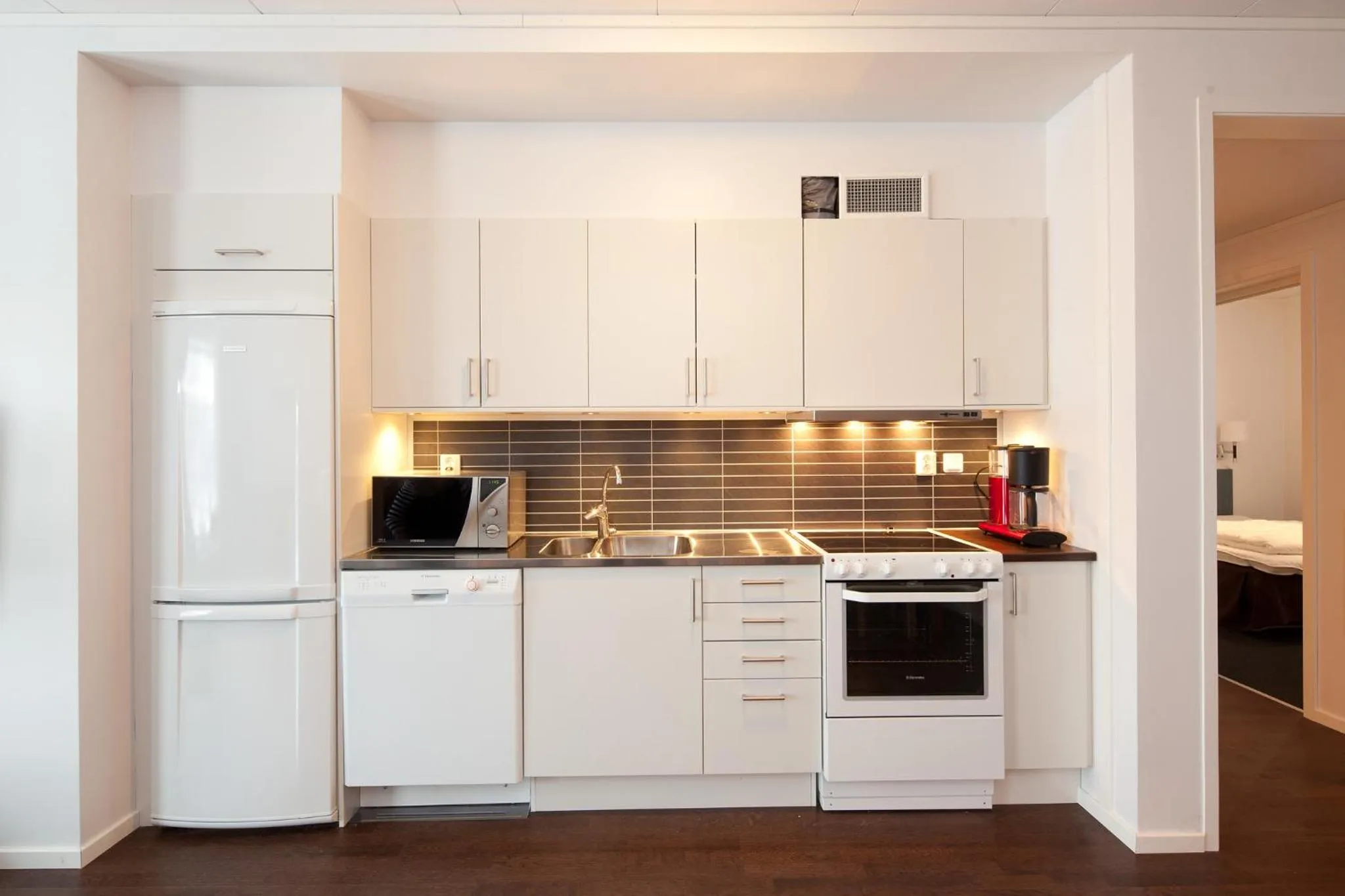 Kitchen or kitchenette in Funäs Ski Lodge