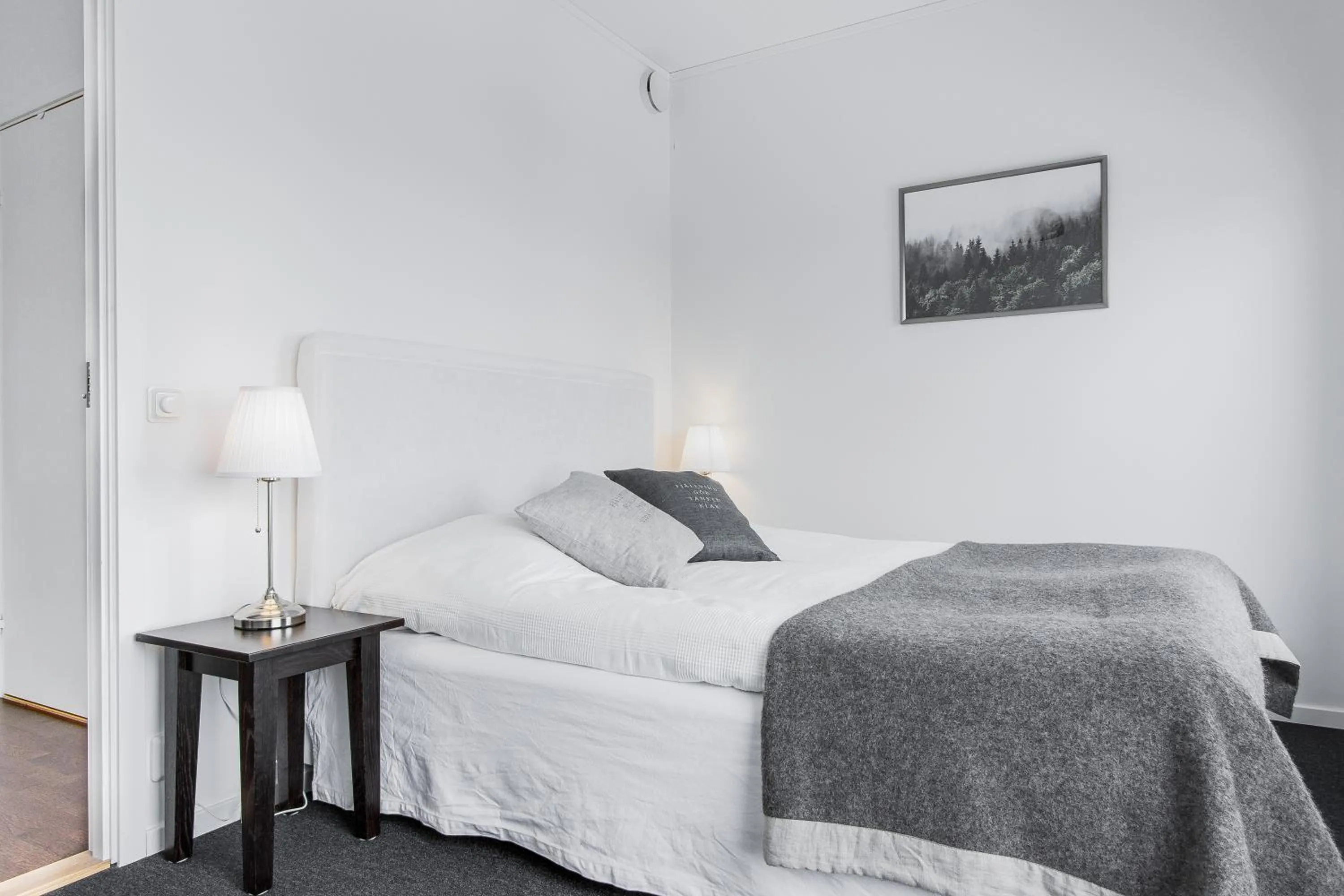 Bed in Funäs Ski Lodge