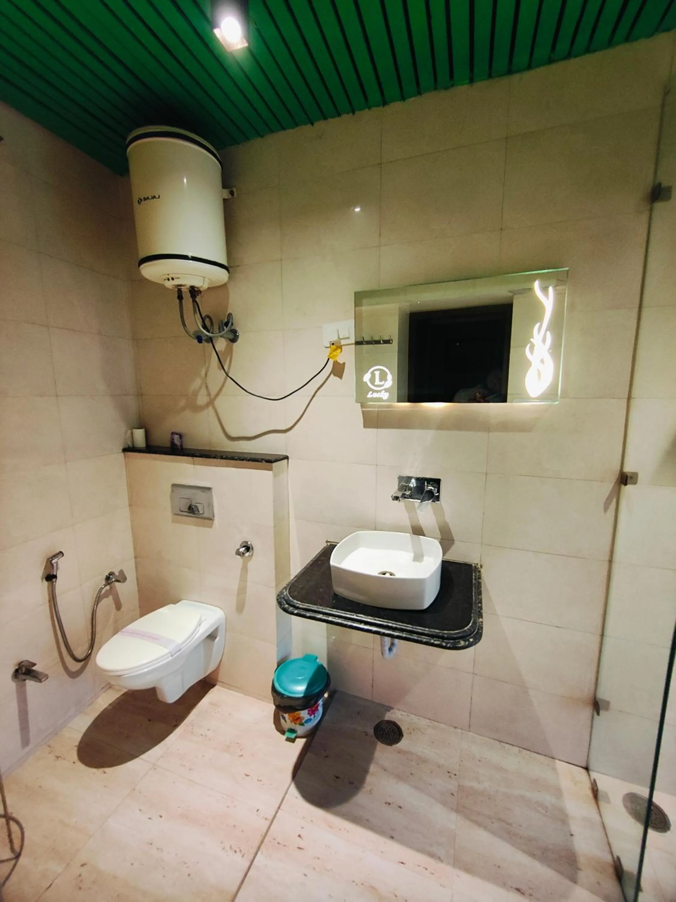 Bathroom in The Vacation Villa Agra A Boutique Hotel Near Taj Mahal