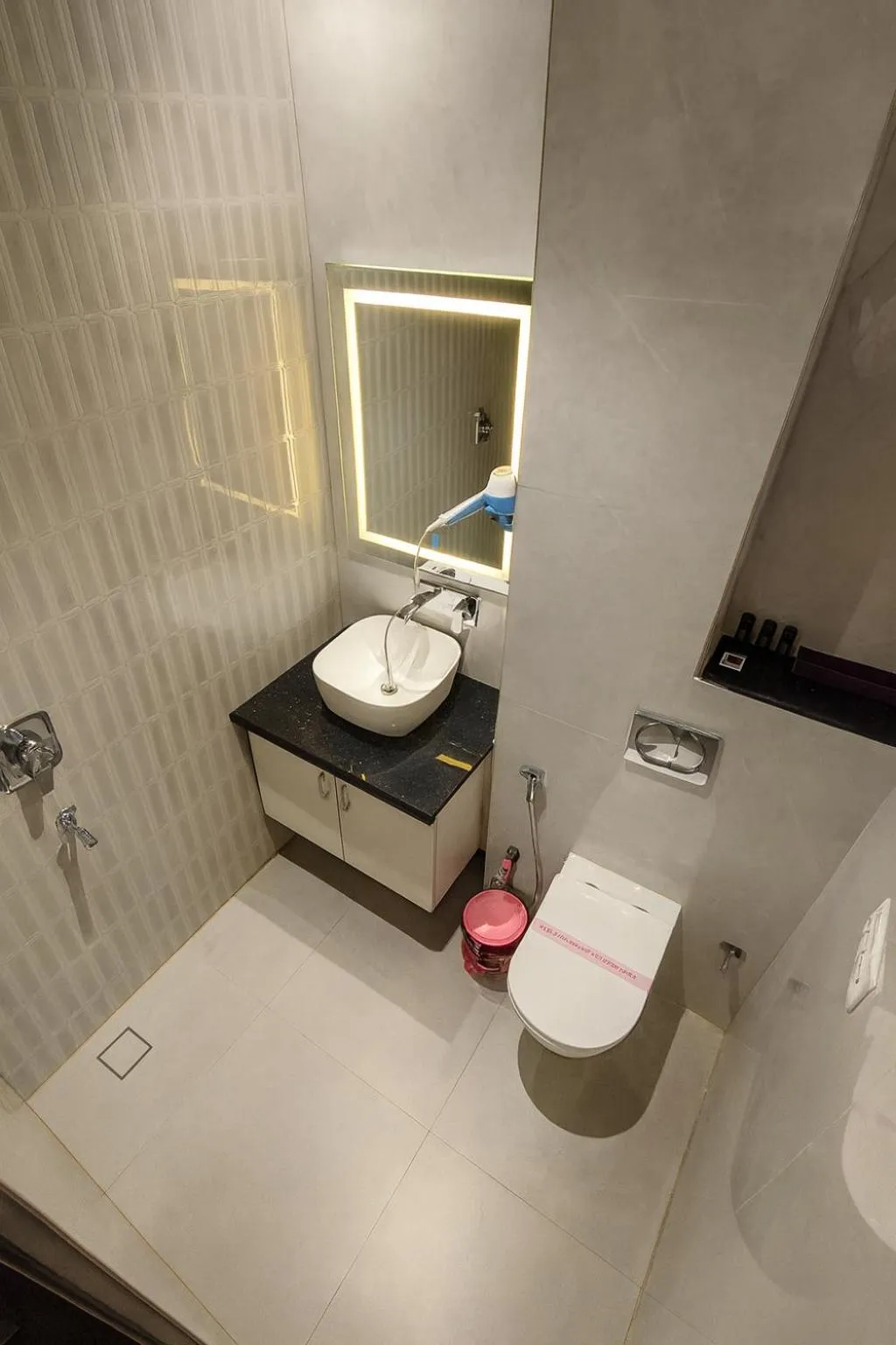 Bathroom in The Vacation Villa Agra A Boutique Hotel Near Taj Mahal