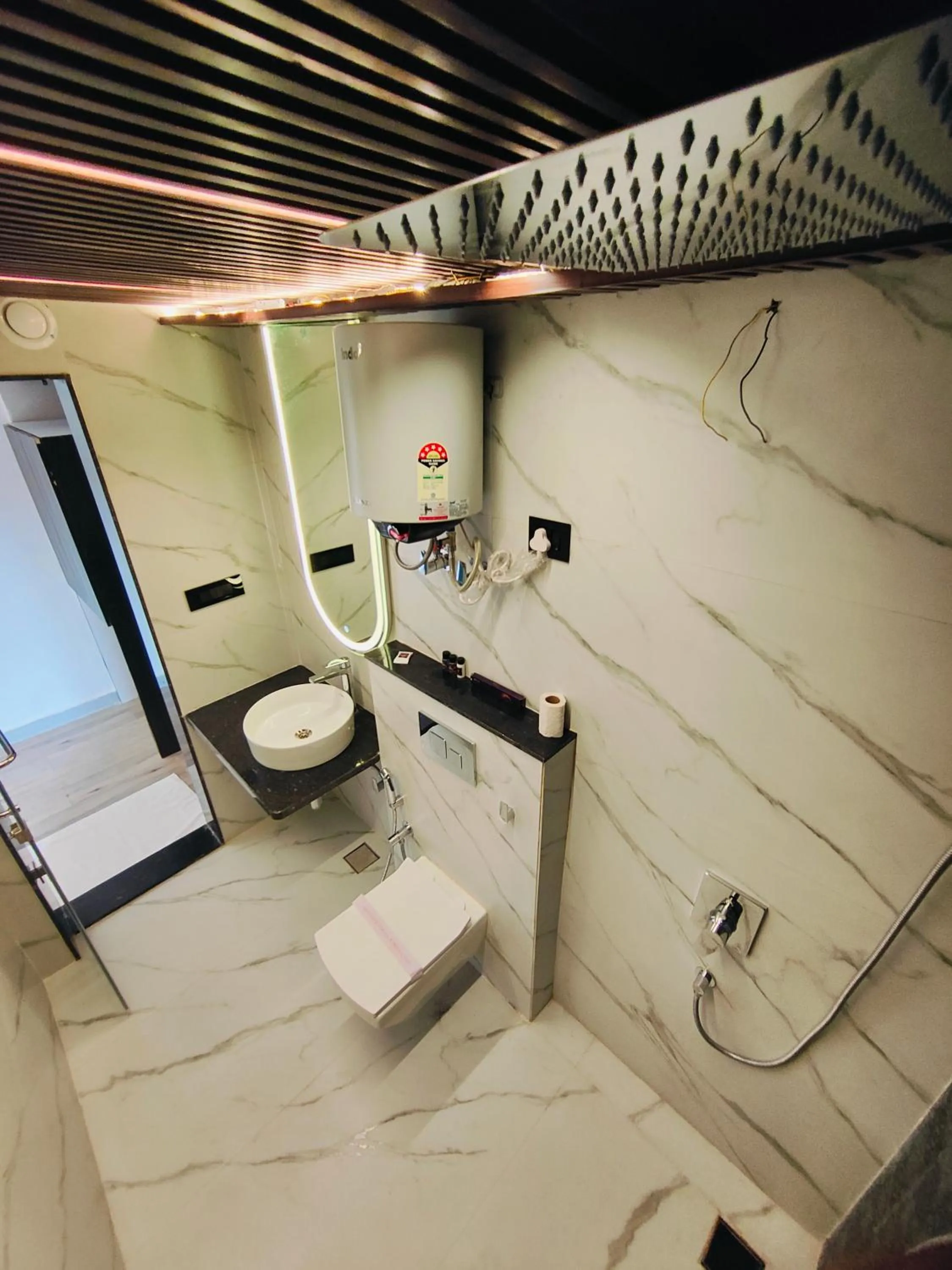 Bathroom in The Vacation Villa Agra A Boutique Hotel Near Taj Mahal