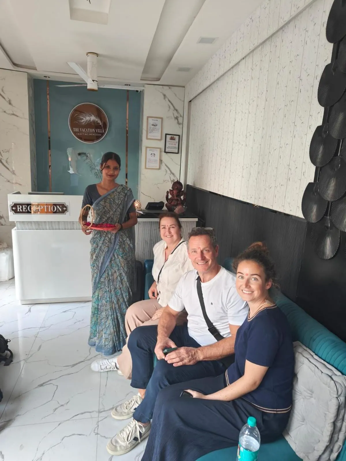 Lobby or reception in The Vacation Villa Agra A Boutique Hotel Near Taj Mahal