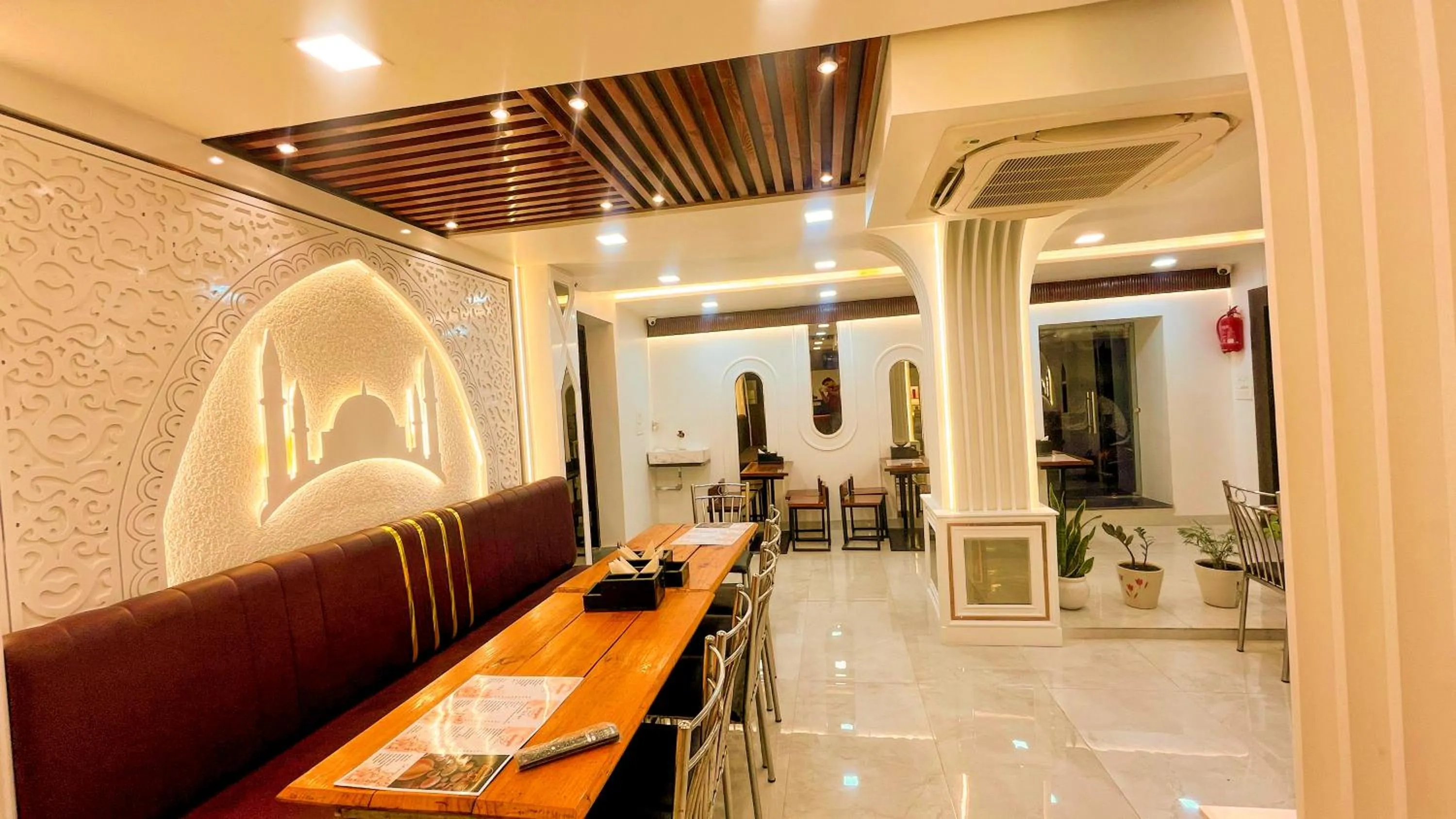 Restaurant/places to eat in The Vacation Villa Agra A Boutique Hotel Near Taj Mahal