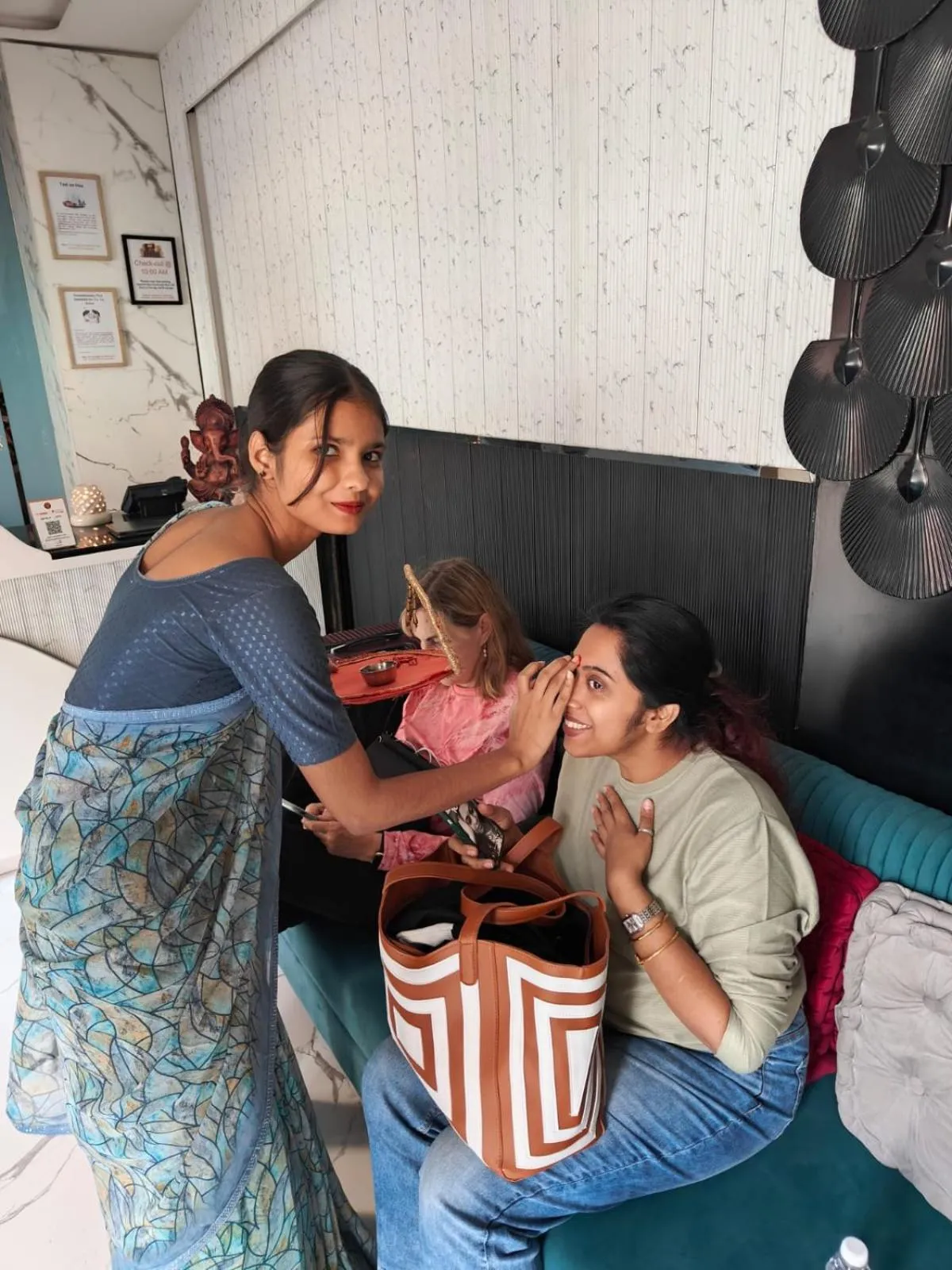 Lobby or reception in The Vacation Villa Agra A Boutique Hotel Near Taj Mahal