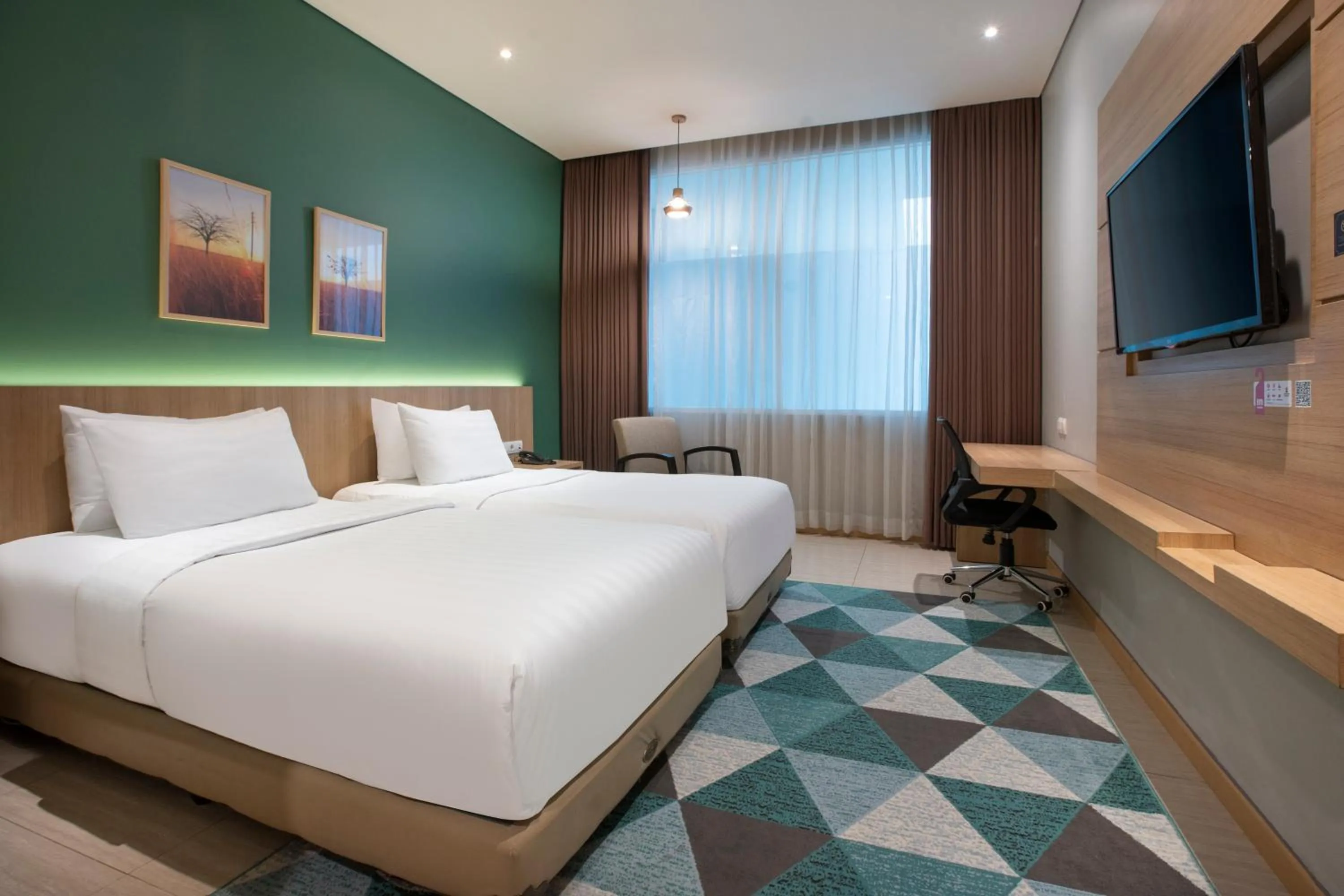 Bedroom, Bed in Grand Tjokro Premiere Bandung