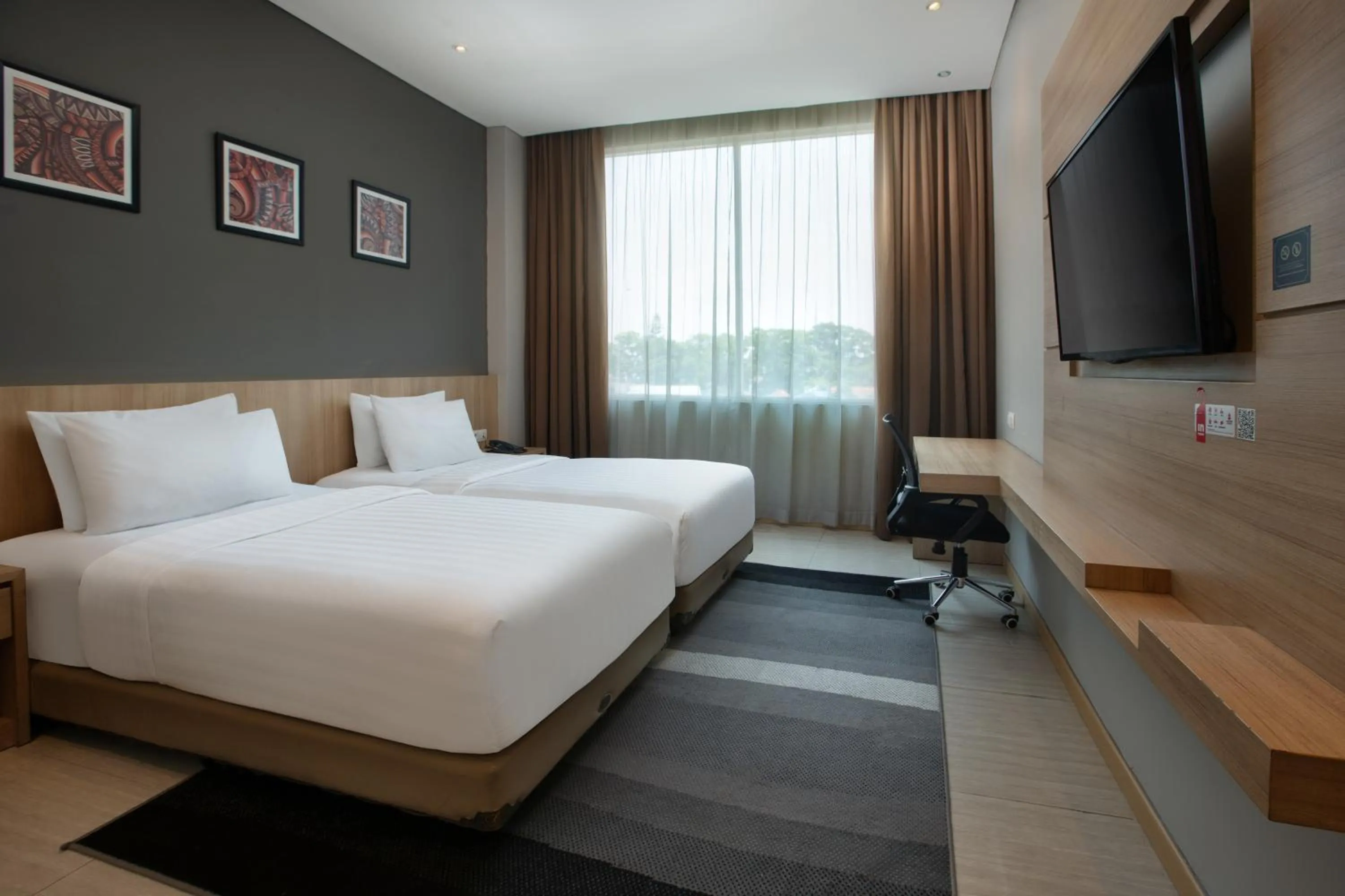 Bedroom, Bed in Grand Tjokro Premiere Bandung