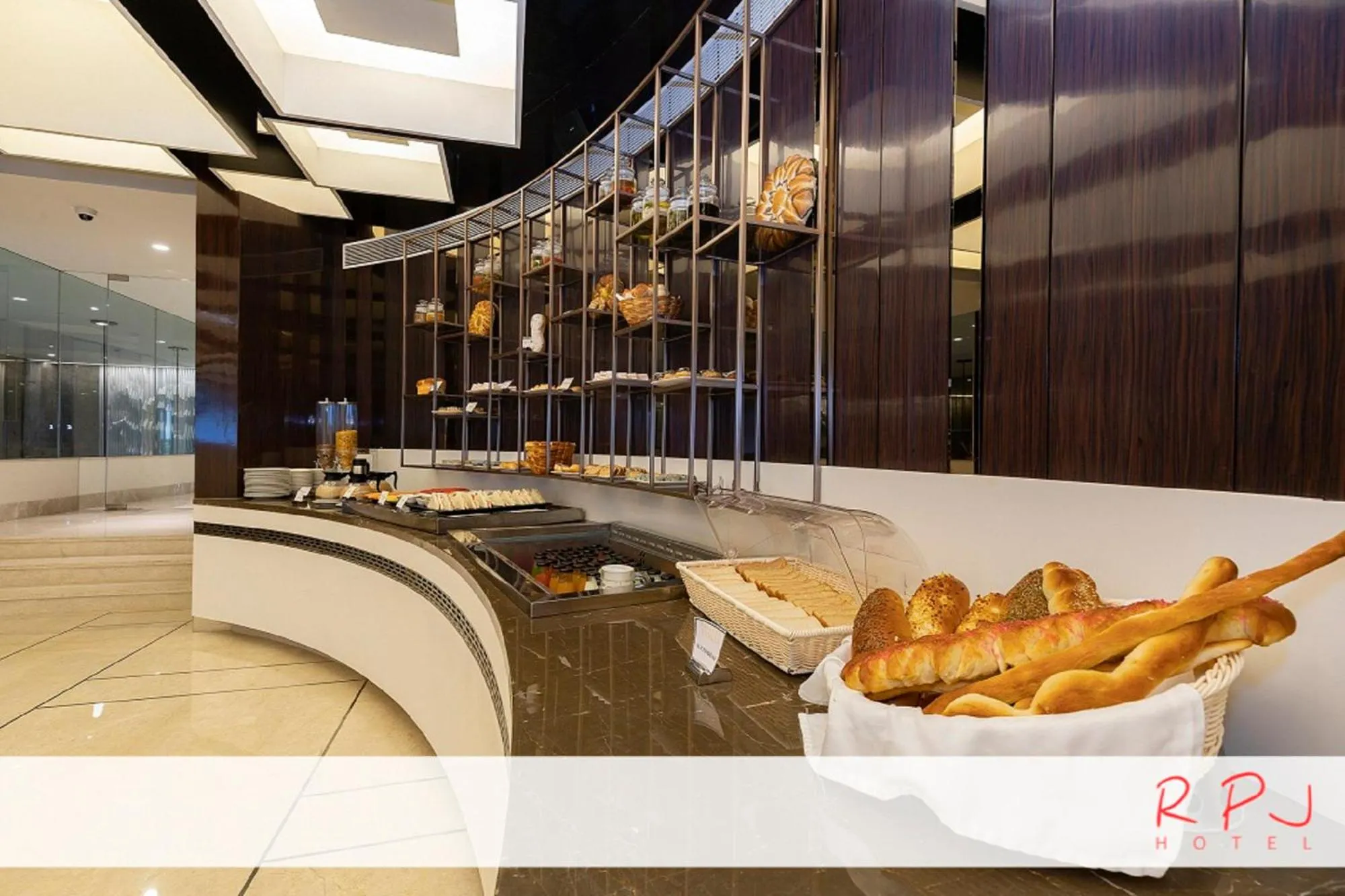 Buffet breakfast in RPJ Hotel Rajkot