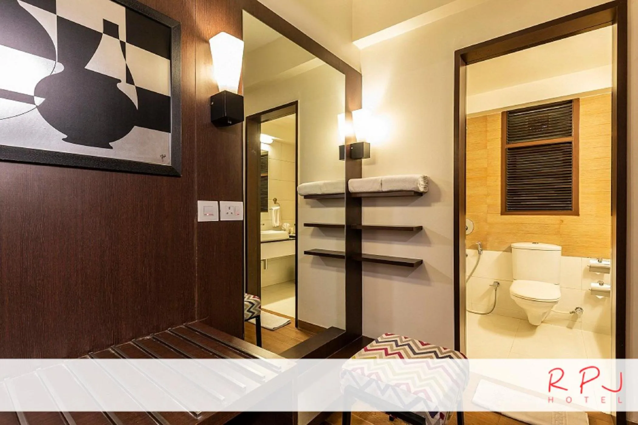 Shower in RPJ Hotel Rajkot