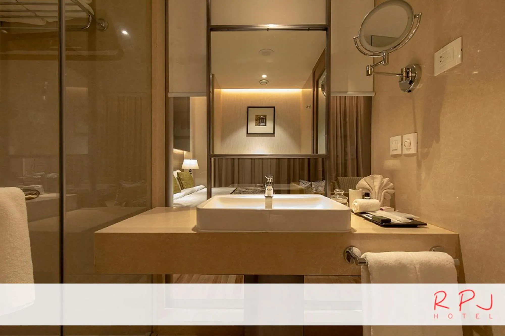 Shower in RPJ Hotel Rajkot