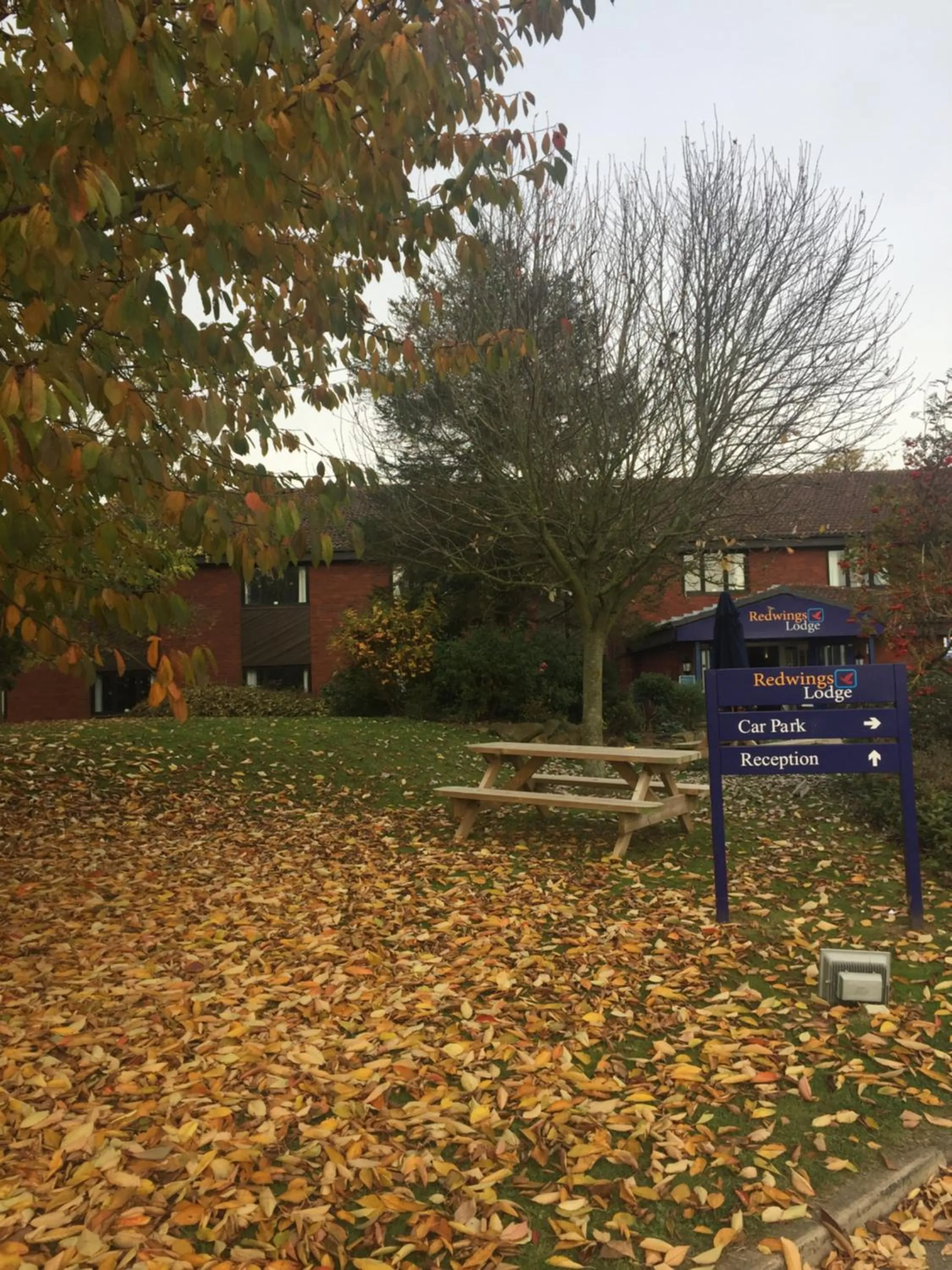 Garden in Redwings Lodge Rutland