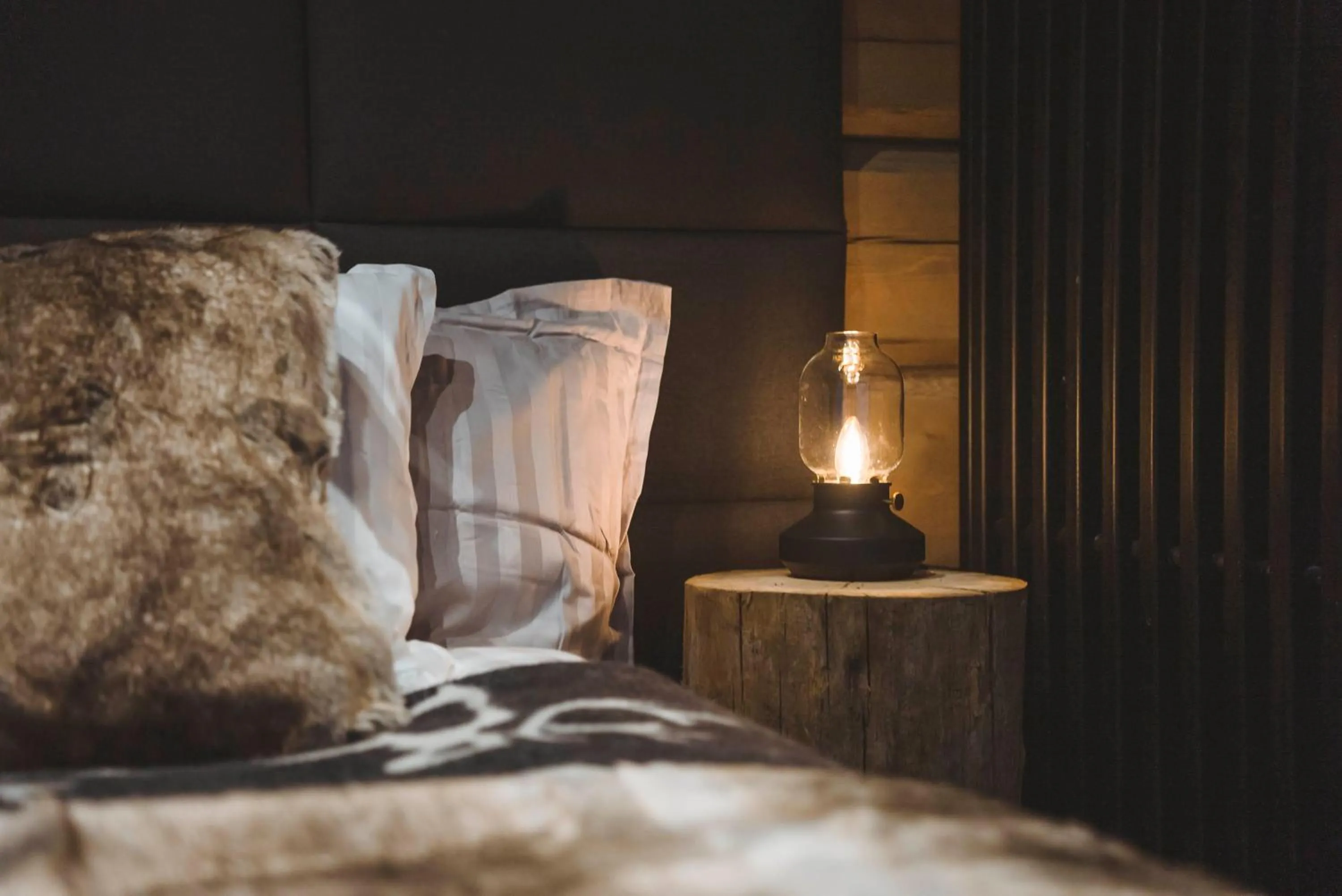 Bed in Adults Only Invisible Forest Lodge & SPA