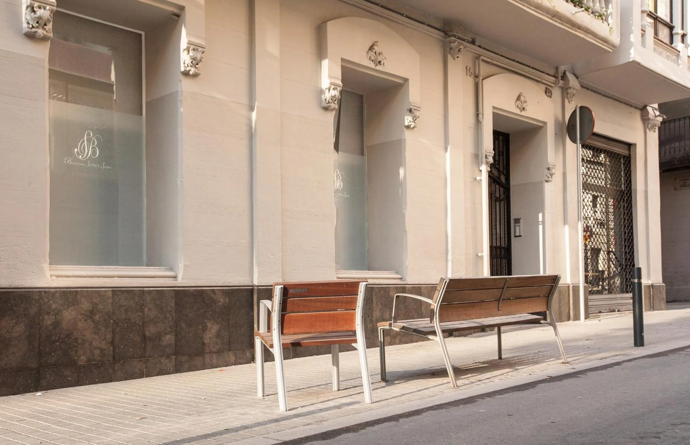 Facade/entrance in Click&Flat Seneca Suites