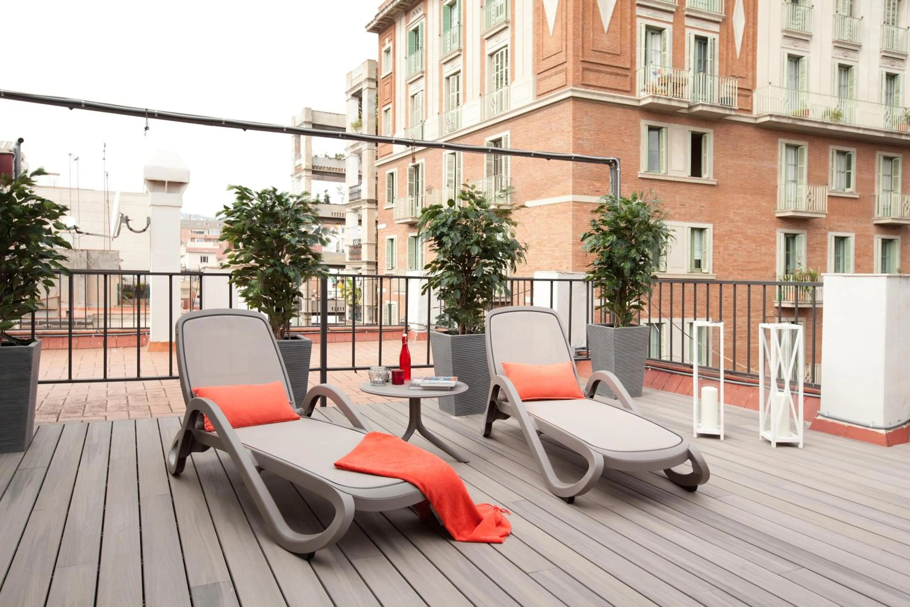 Balcony/Terrace in Click&Flat Seneca Suites