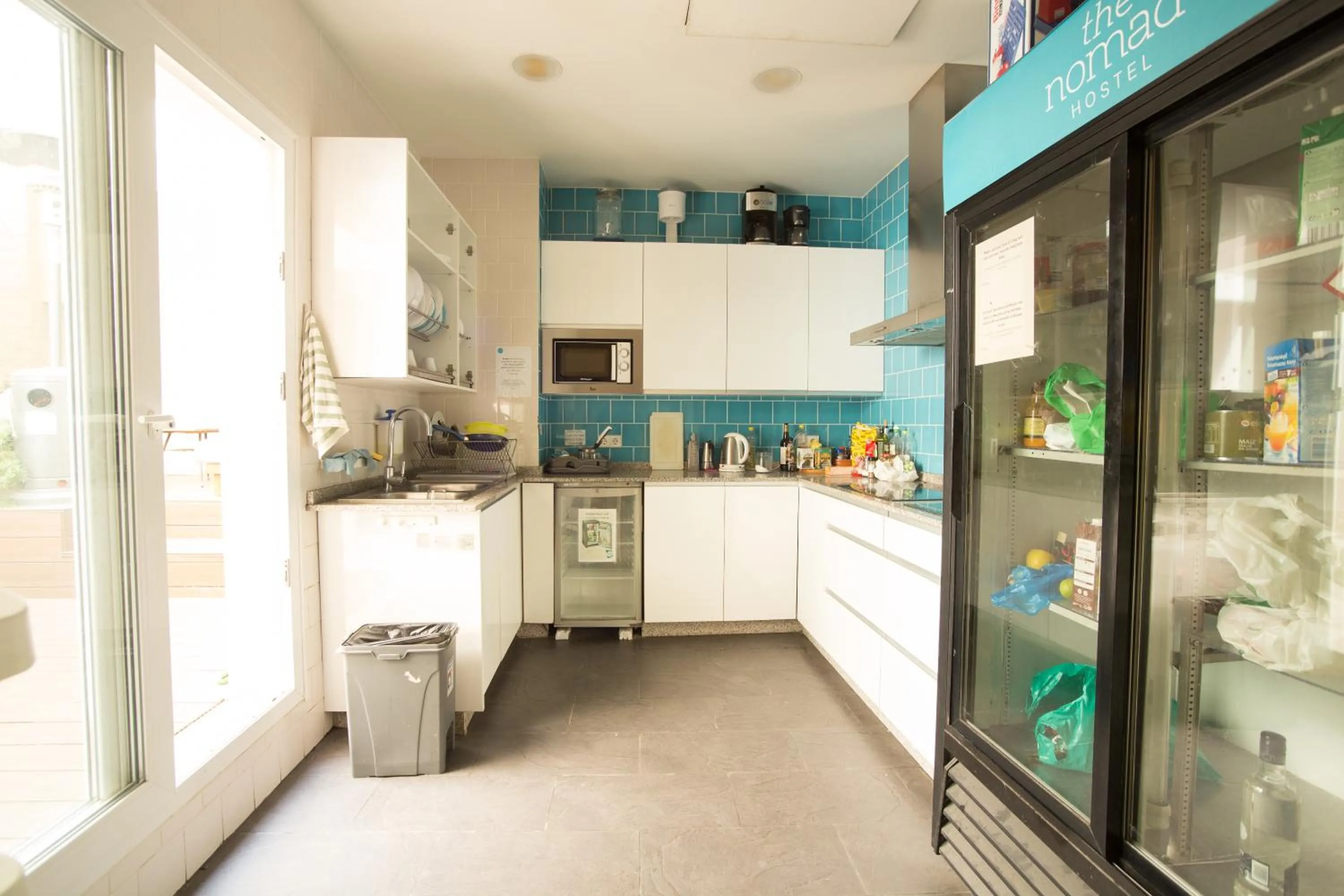 Kitchen or kitchenette in The Nomad Hostel&Pension