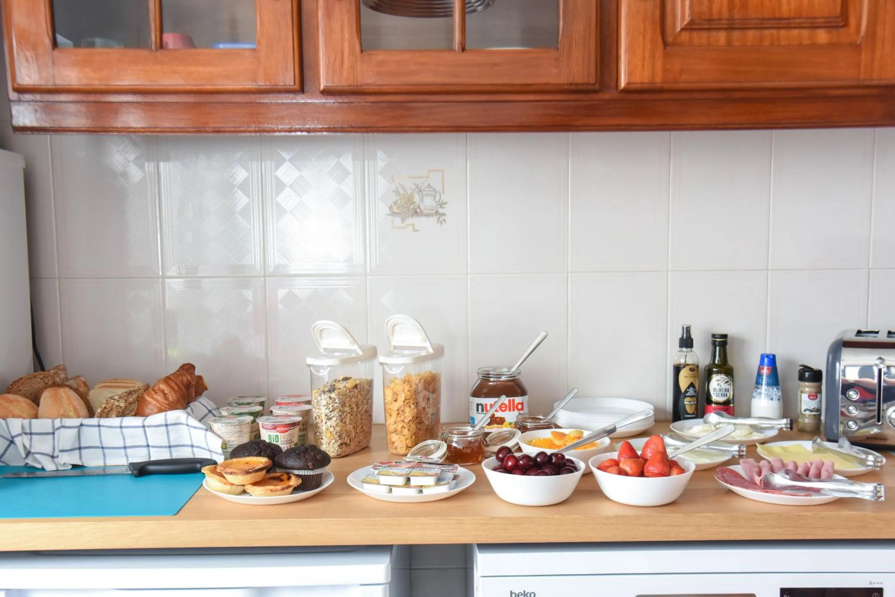 Continental breakfast in Blue Door Lagos