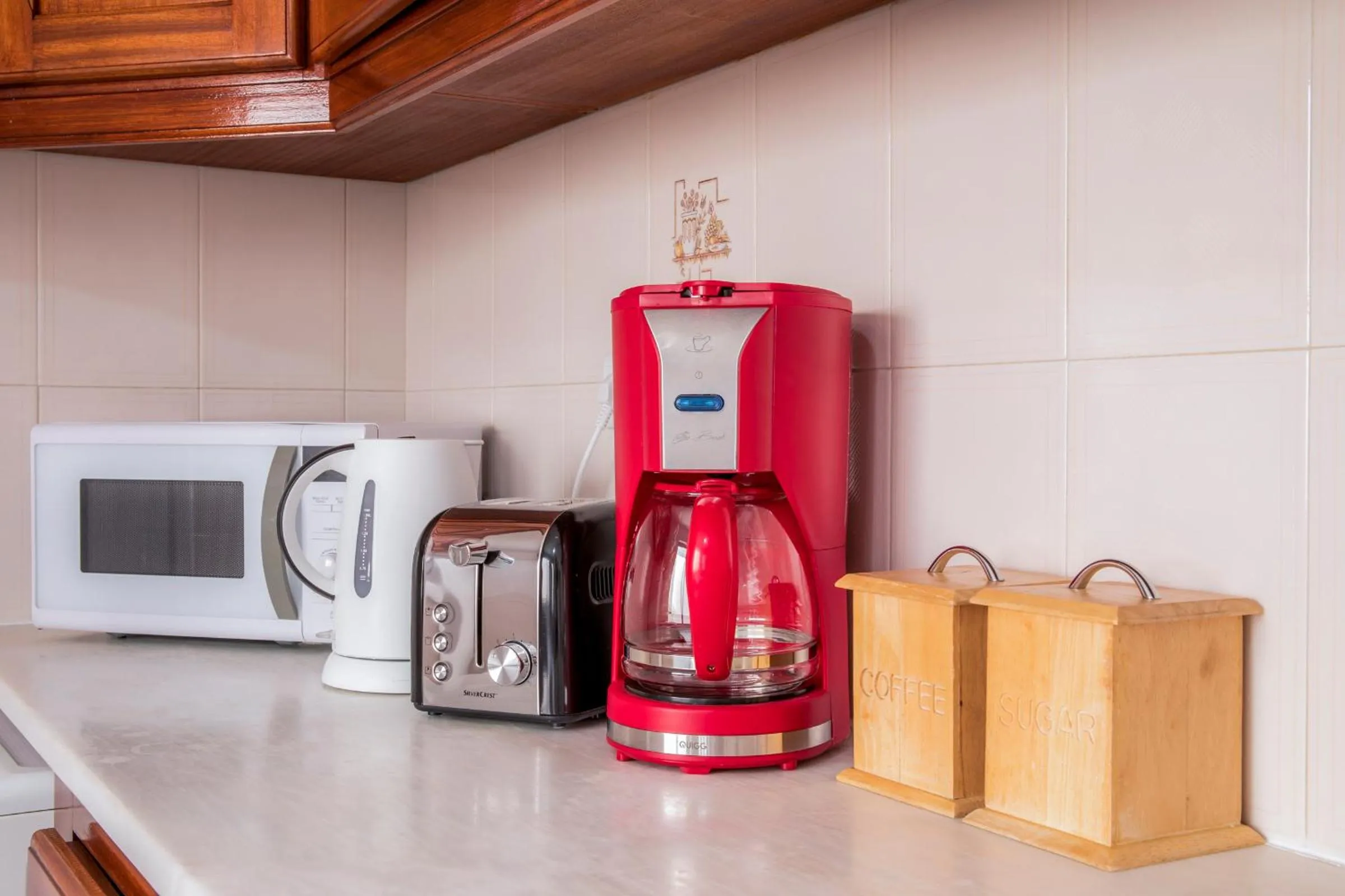 Communal kitchen in Blue Door Lagos