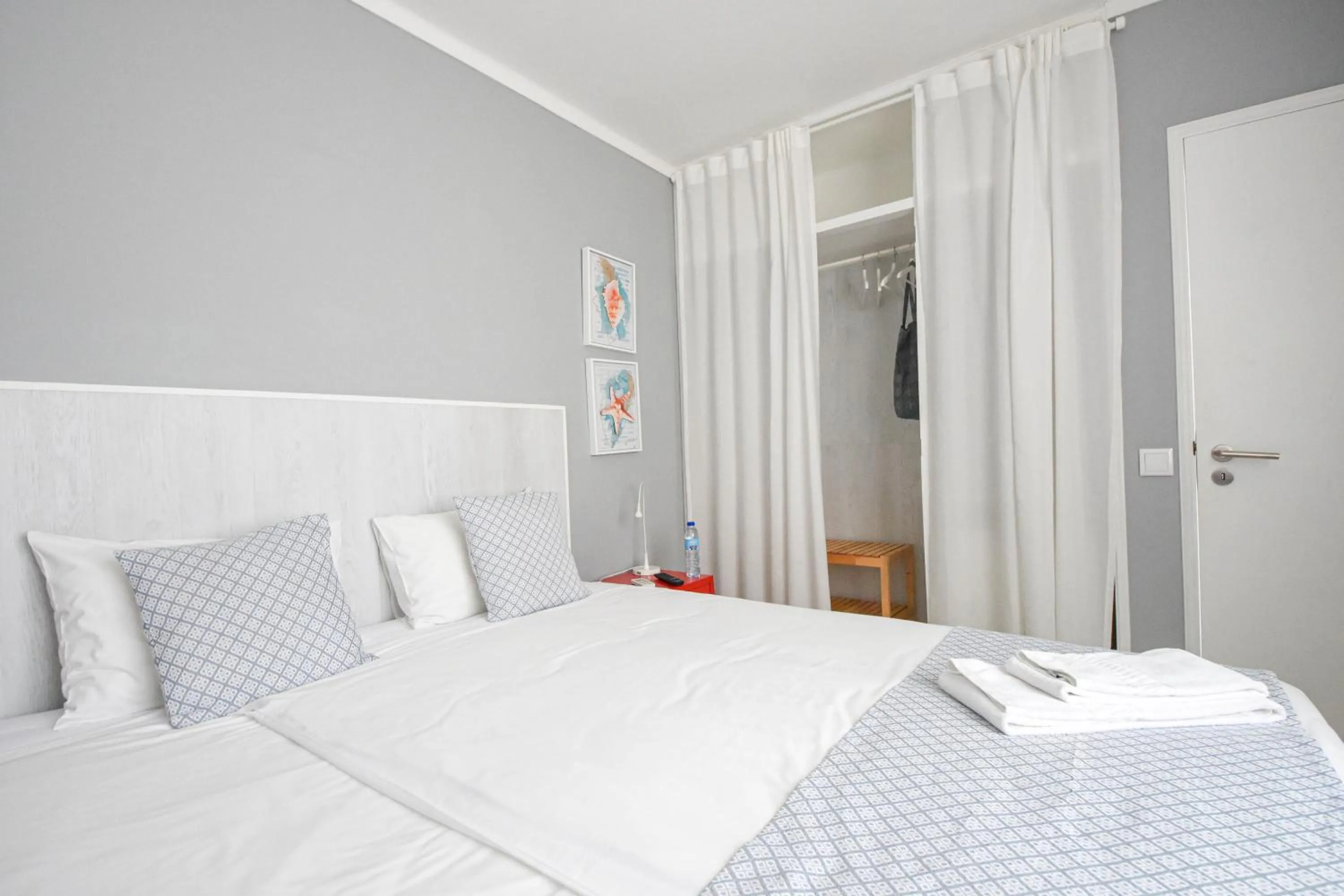 Bed in Blue Door Lagos