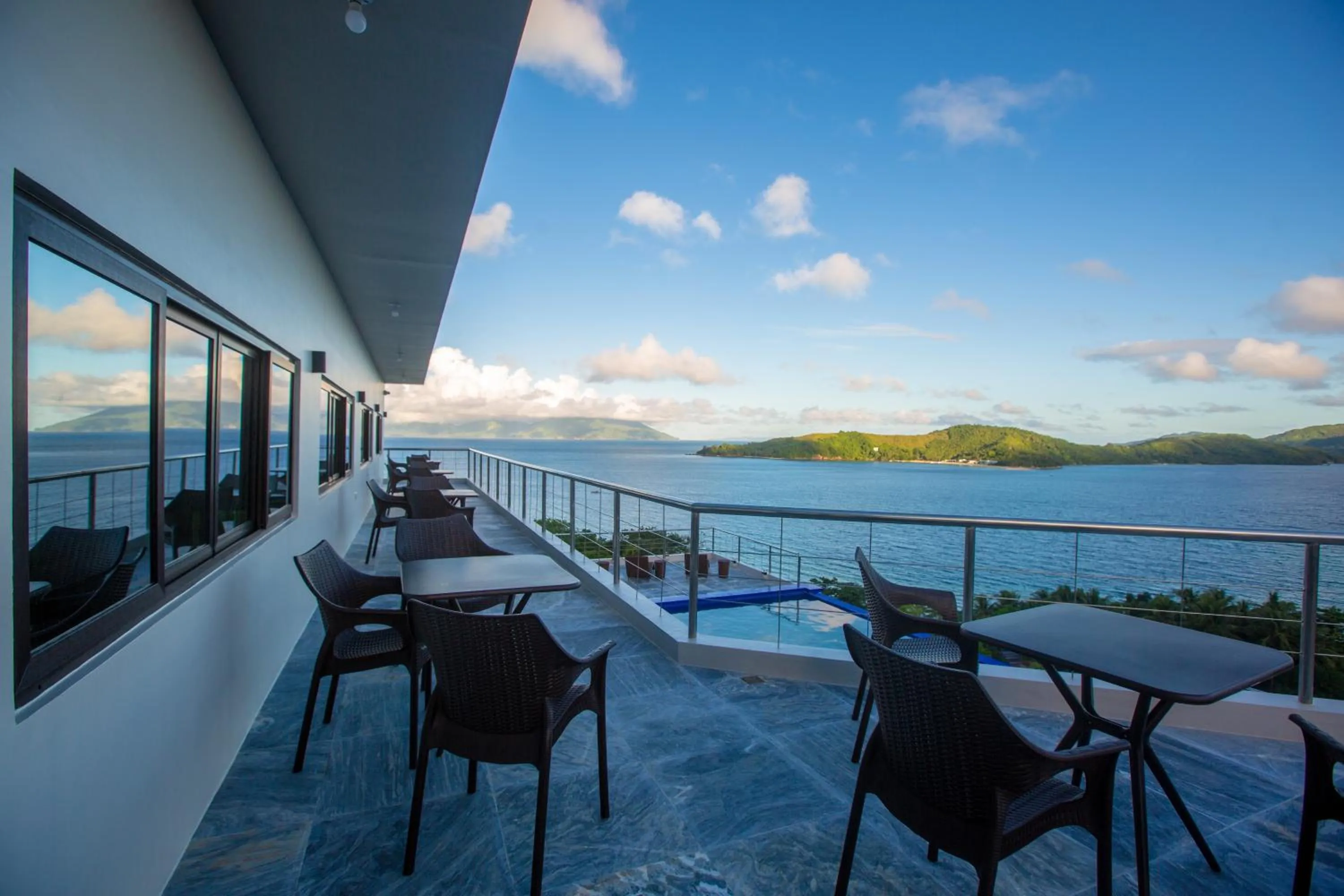 Dining area in Horizon Hotel Romblon