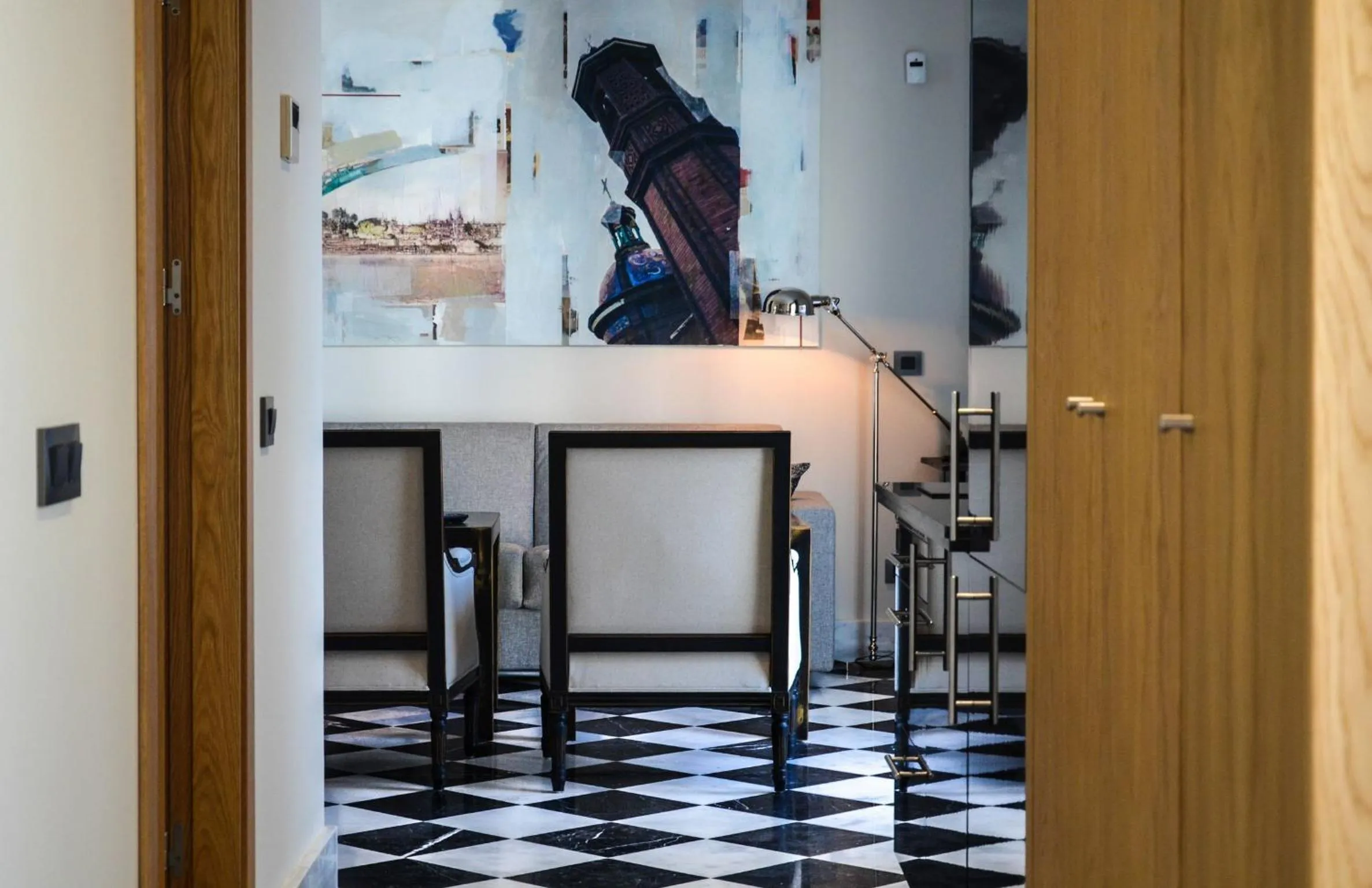 Living room in Aguilas5 SevillaSuites