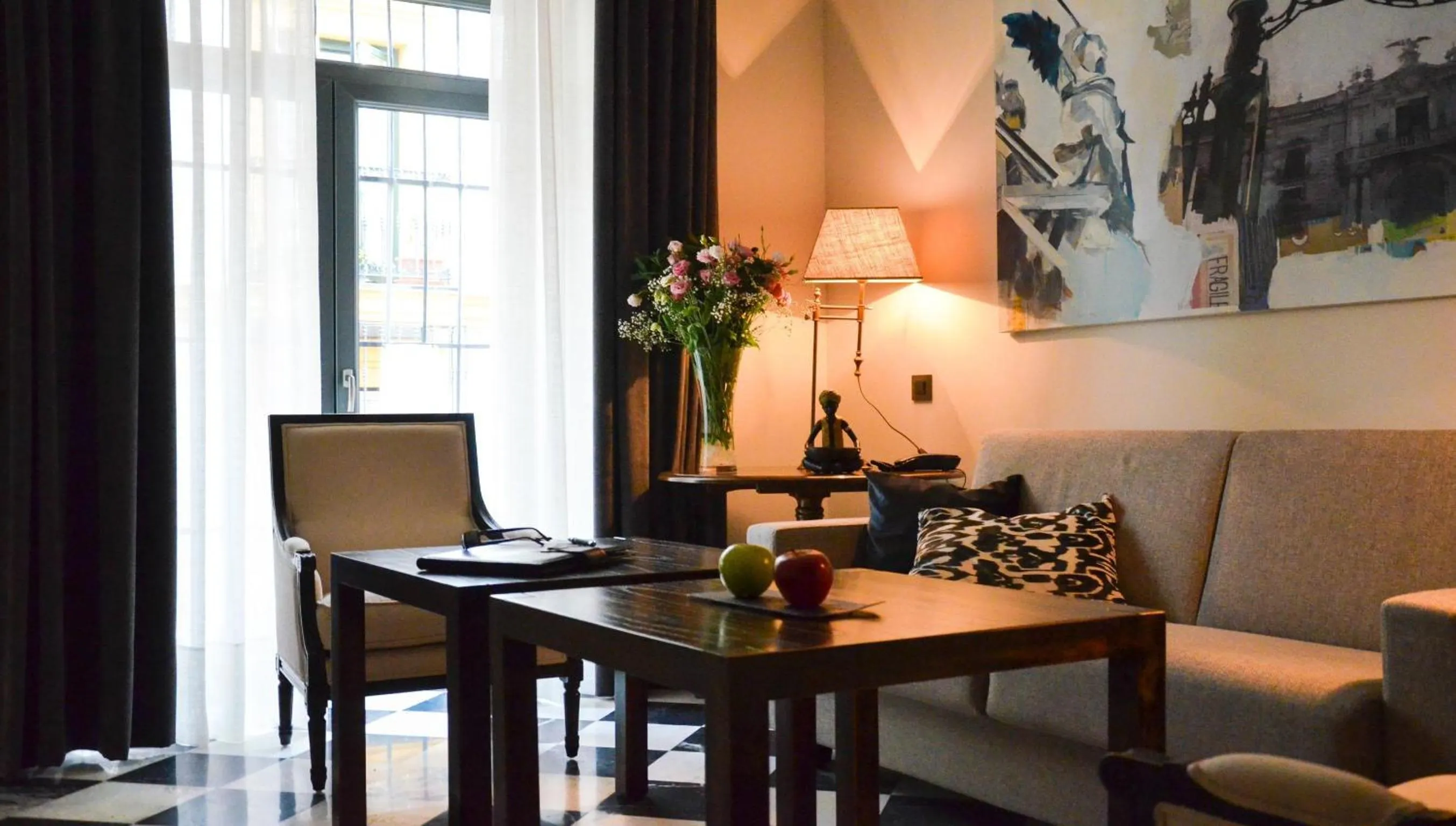 Living room in Aguilas5 SevillaSuites