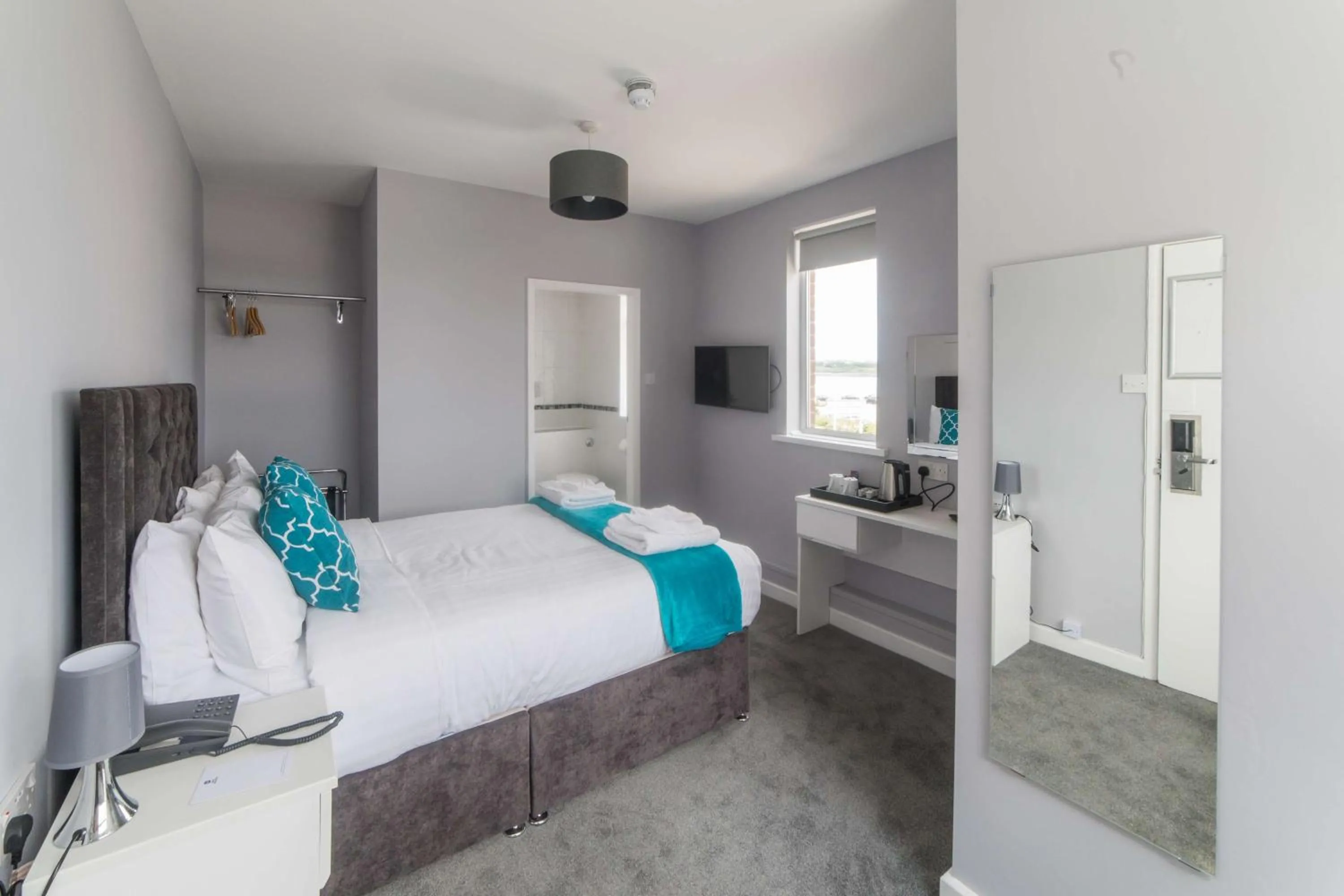 Bed in The Sea Hotel