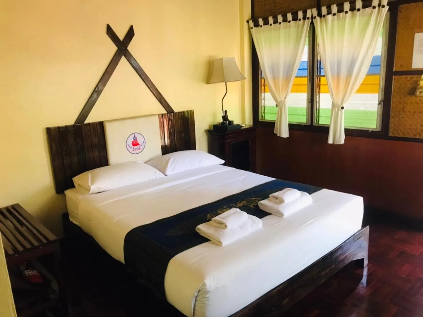 Bedroom, Bed in Golden Triangle Palace Hotel