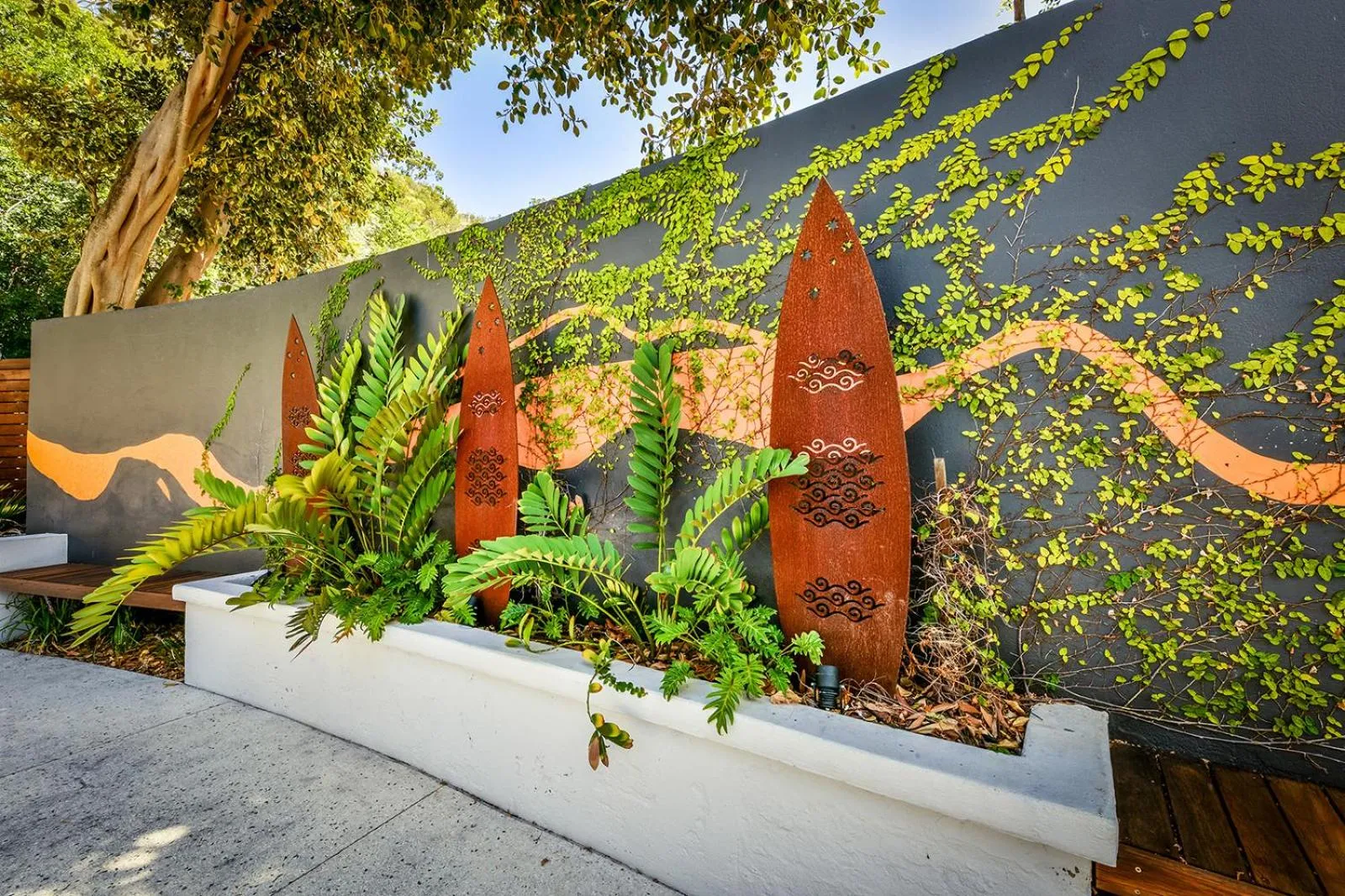 Garden in Aurea Hotel Perth Kings Park