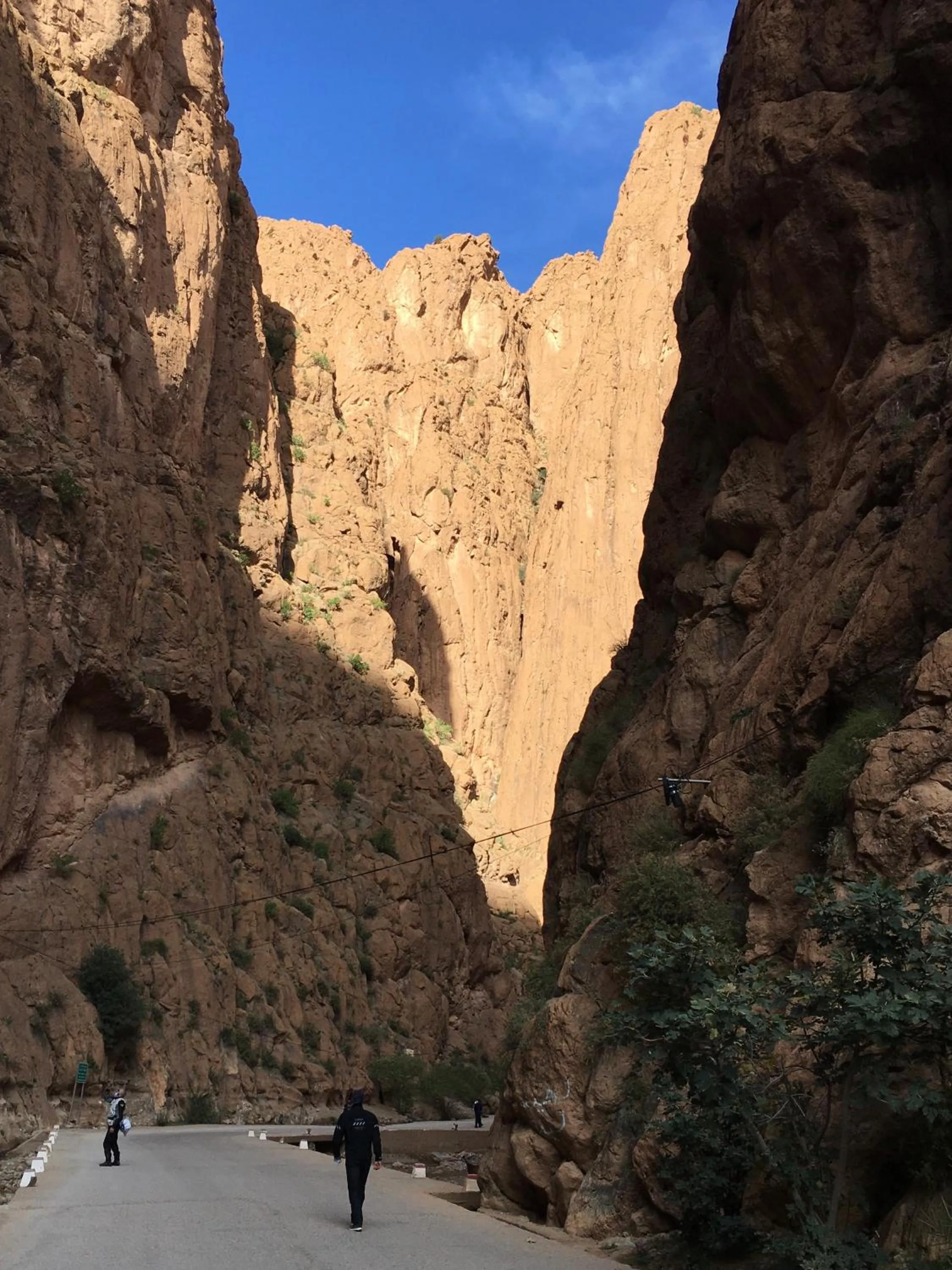 Natural landscape in La Petite Gorge, Hôtel & Restaurant Todra Gorge