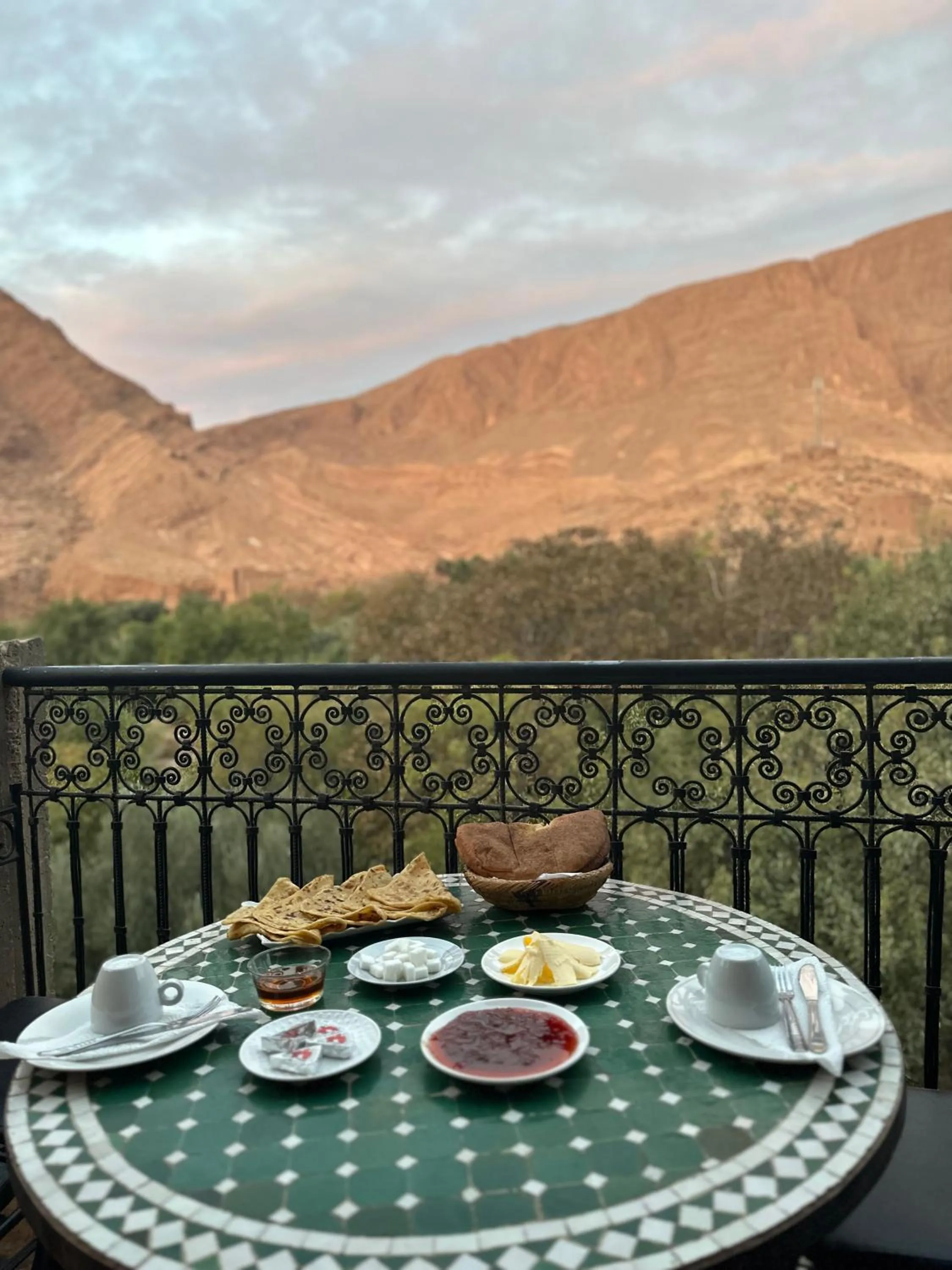 View (from property/room) in La Petite Gorge, Hôtel & Restaurant Todra Gorge