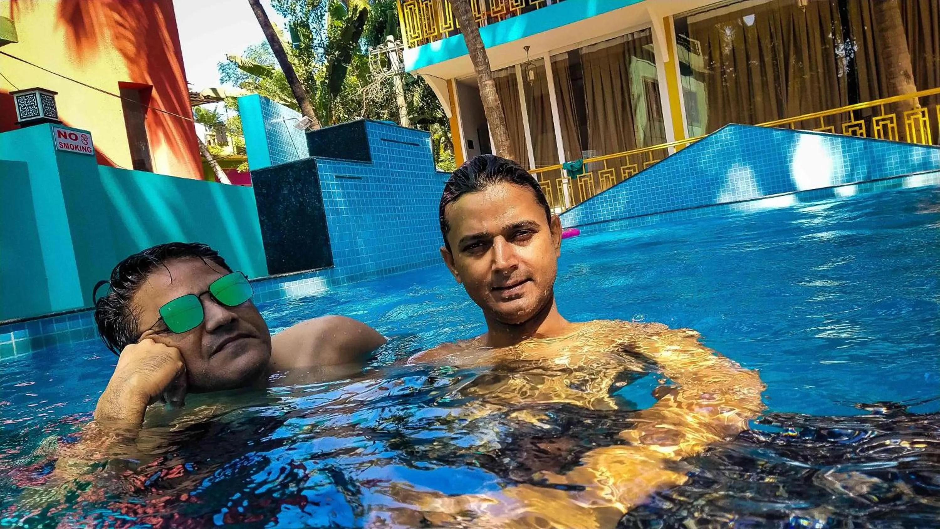 Swimming pool in 36 Yard Beach Cottages