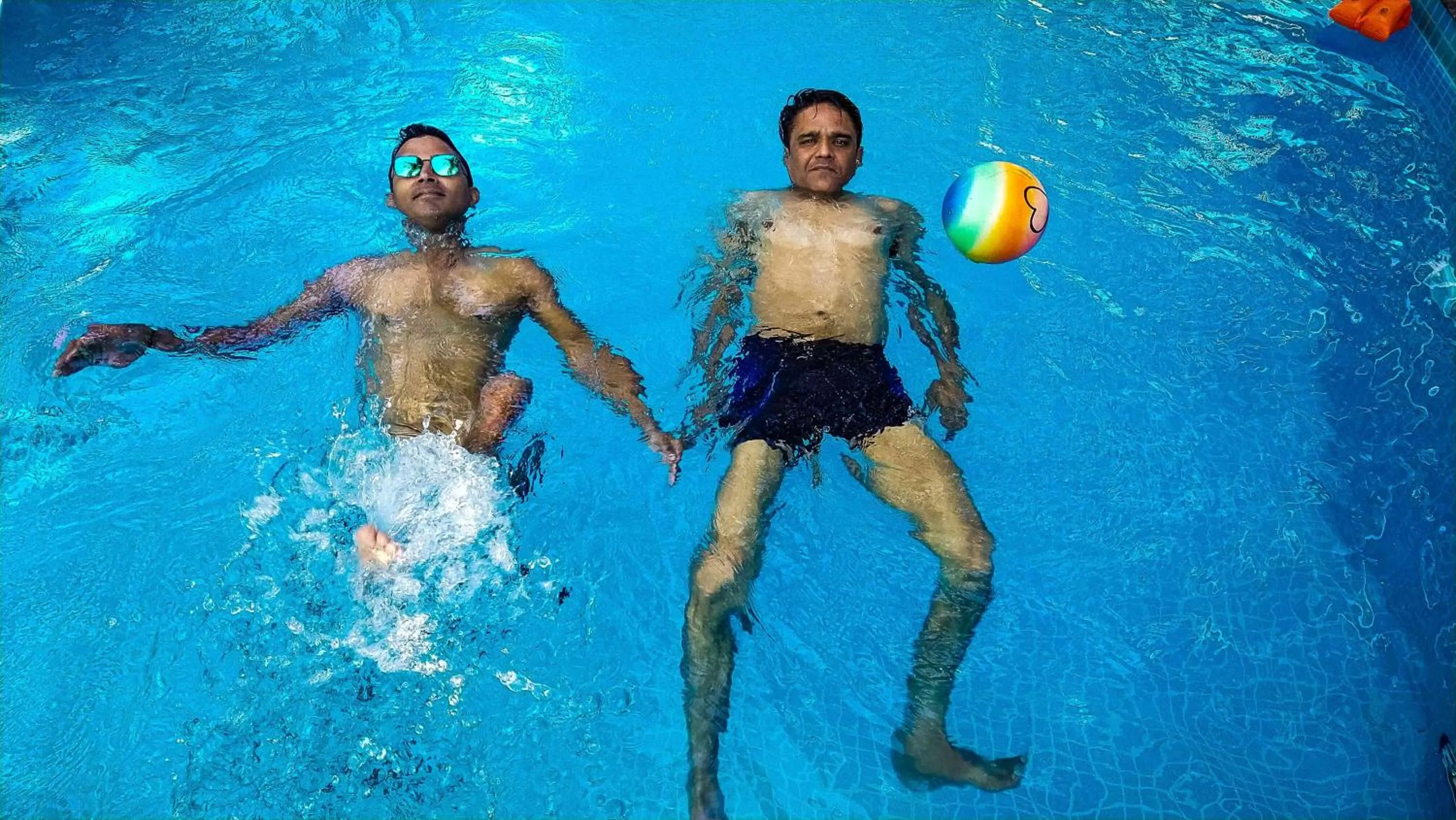 Swimming pool in 36 Yard Beach Cottages