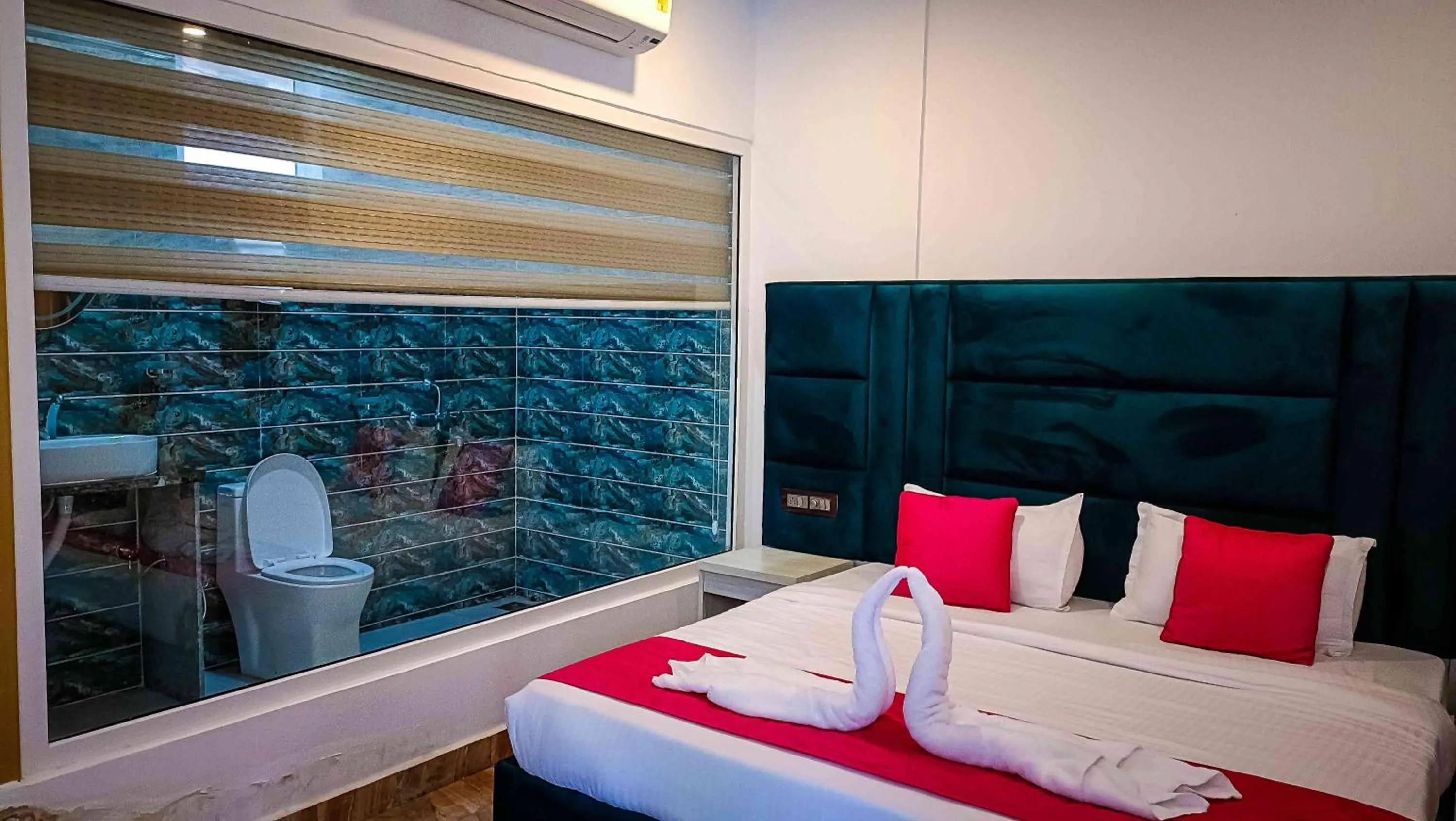 Bed in 36 Yard Beach Cottages