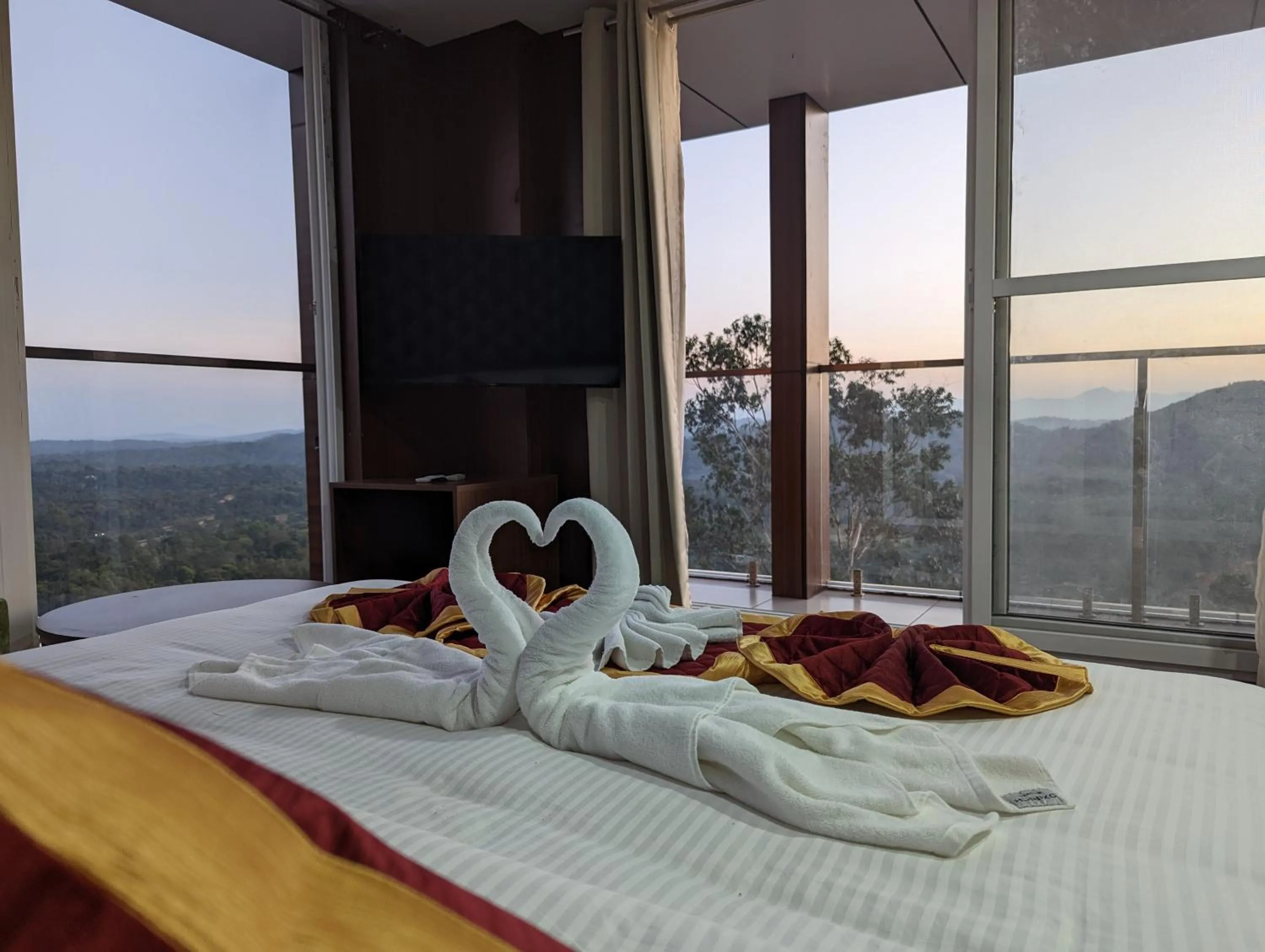 Mountain view, Bed in OXYRICH