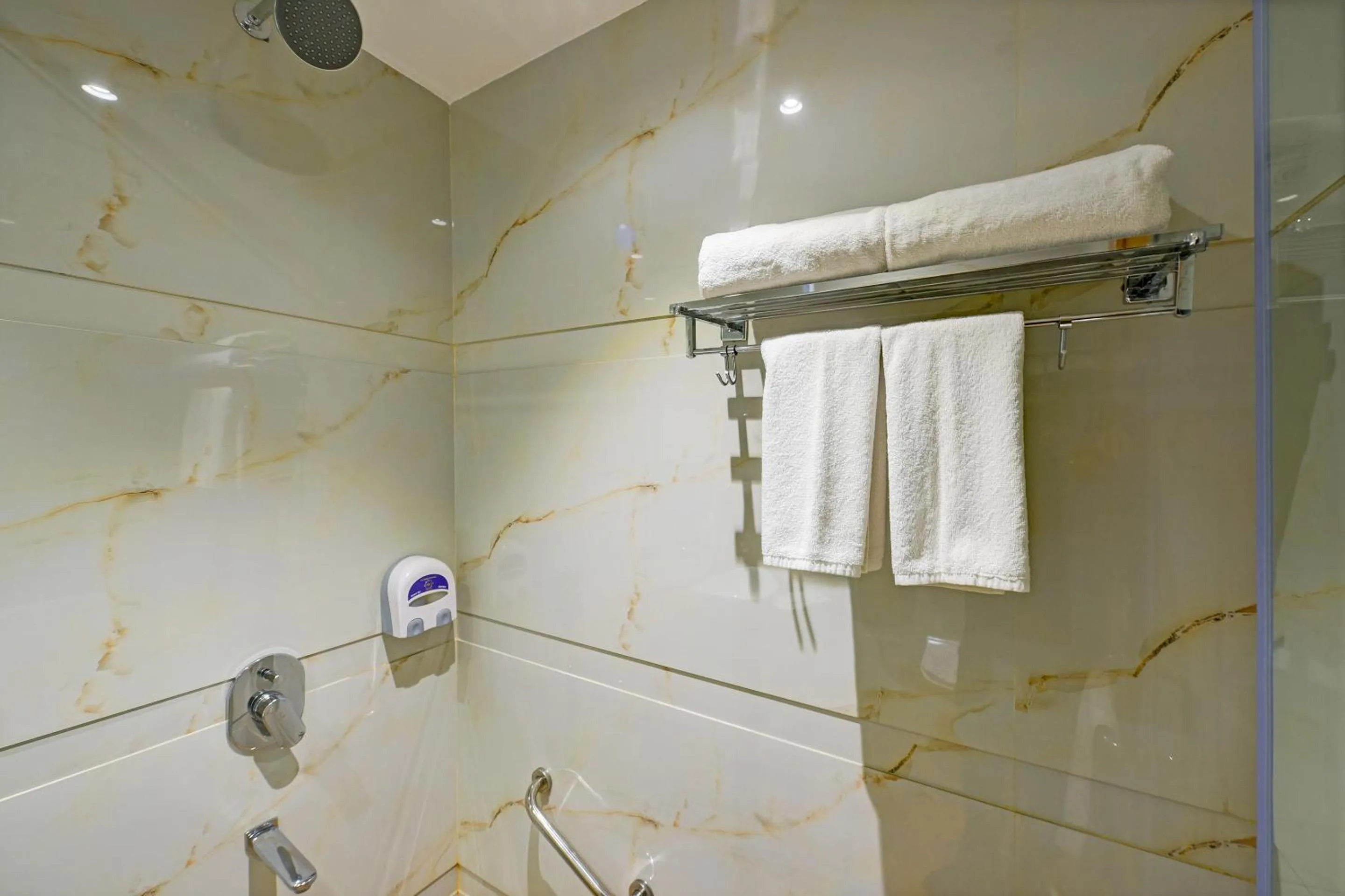 Bathroom in Classio Royale By iO Hotels Near Golden Temple