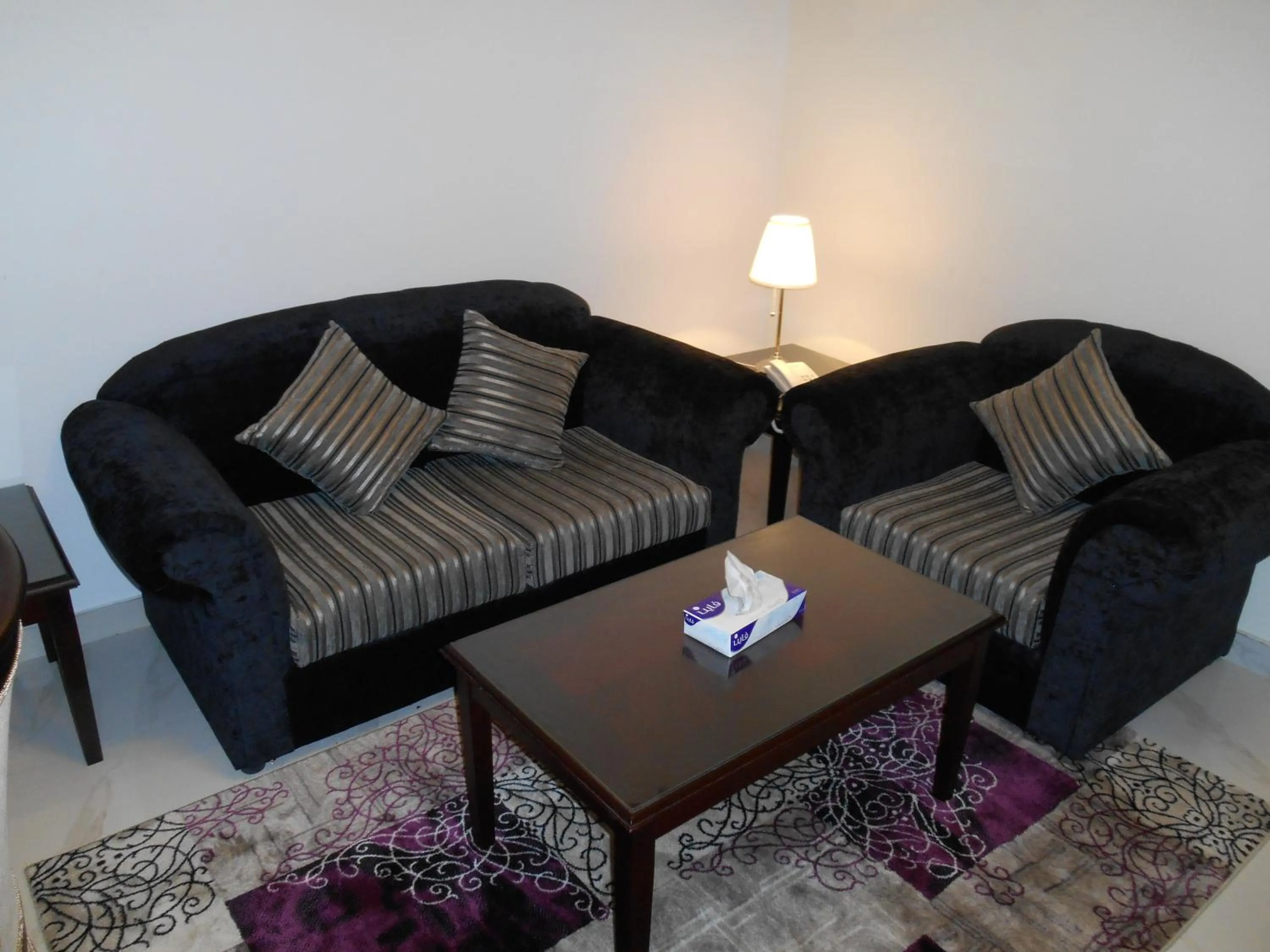 Living room in جلنار الشرق للشقق المخدومة