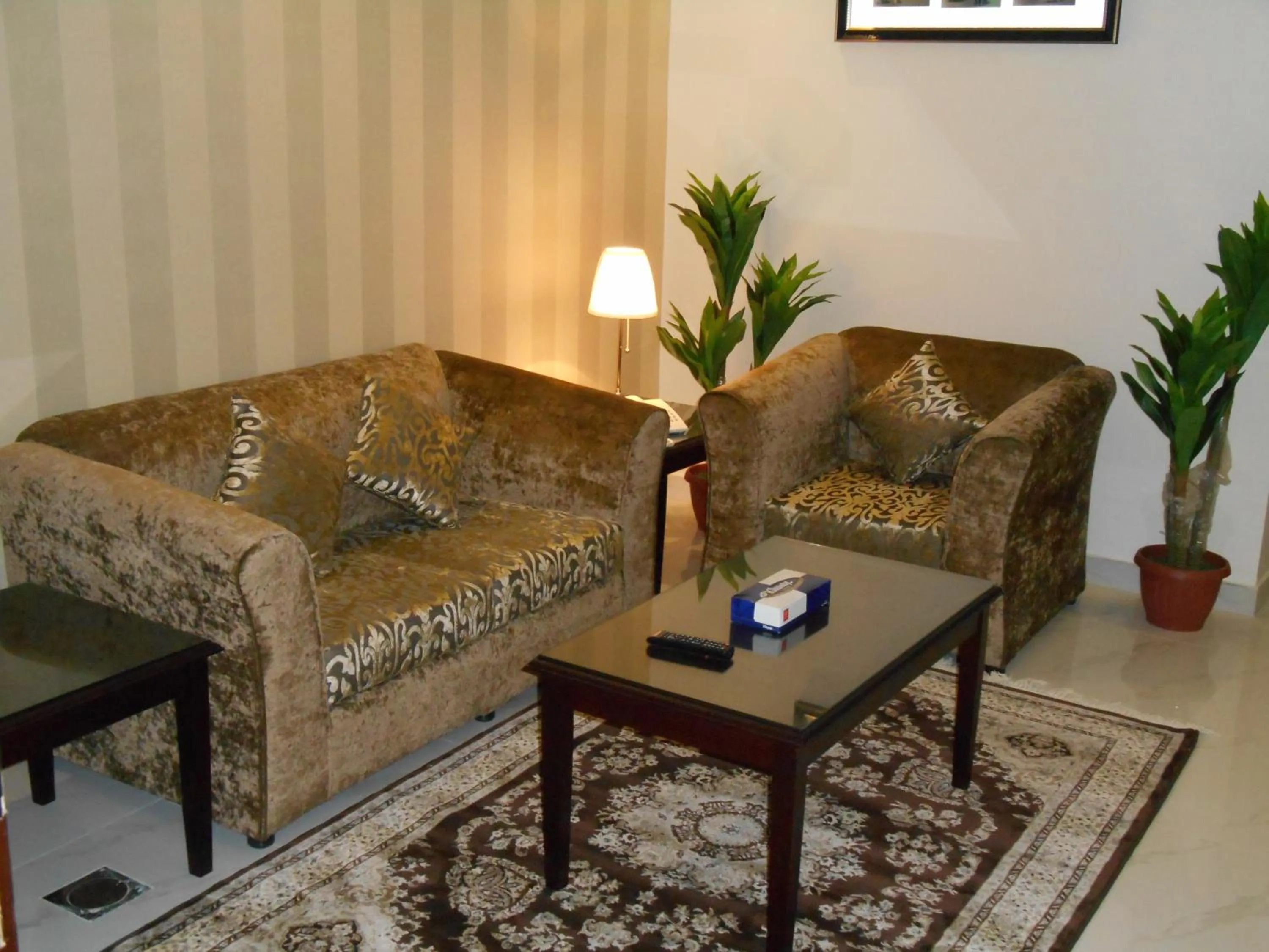 Living room in جلنار الشرق للشقق المخدومة
