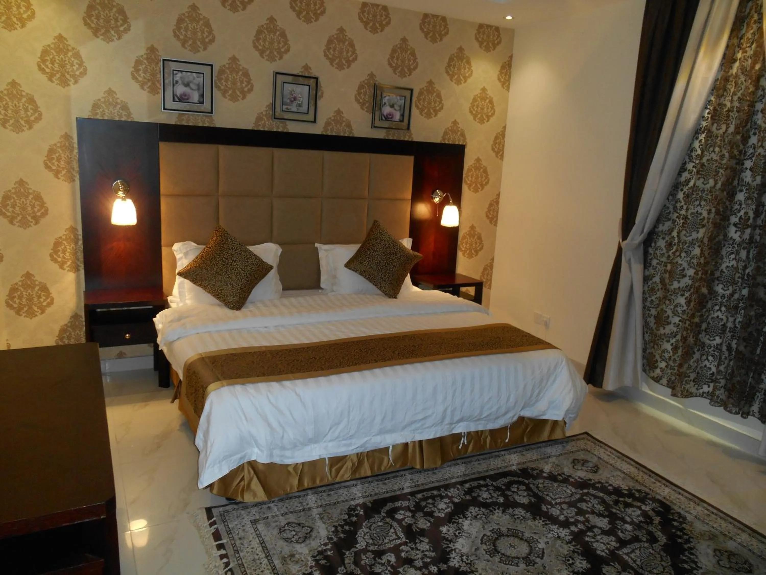 Photo of the whole room, Bed in جلنار الشرق للشقق المخدومة