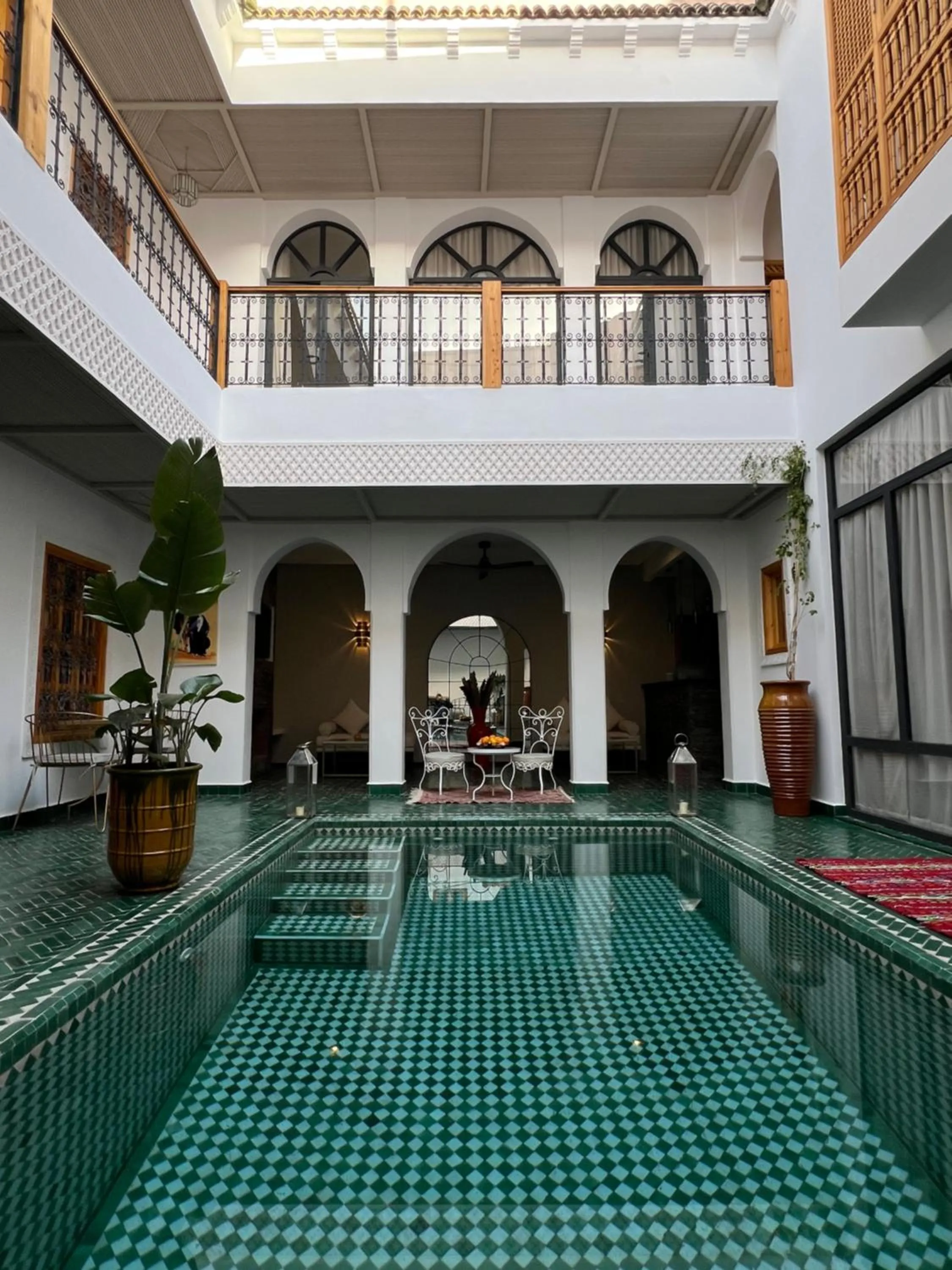 Swimming pool in Riad Darchica