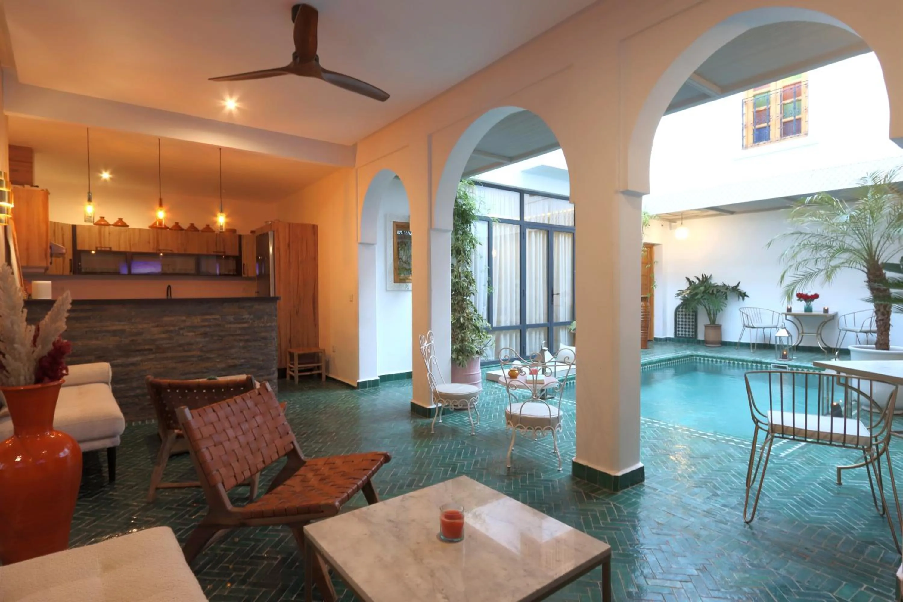 Patio in Riad Darchica